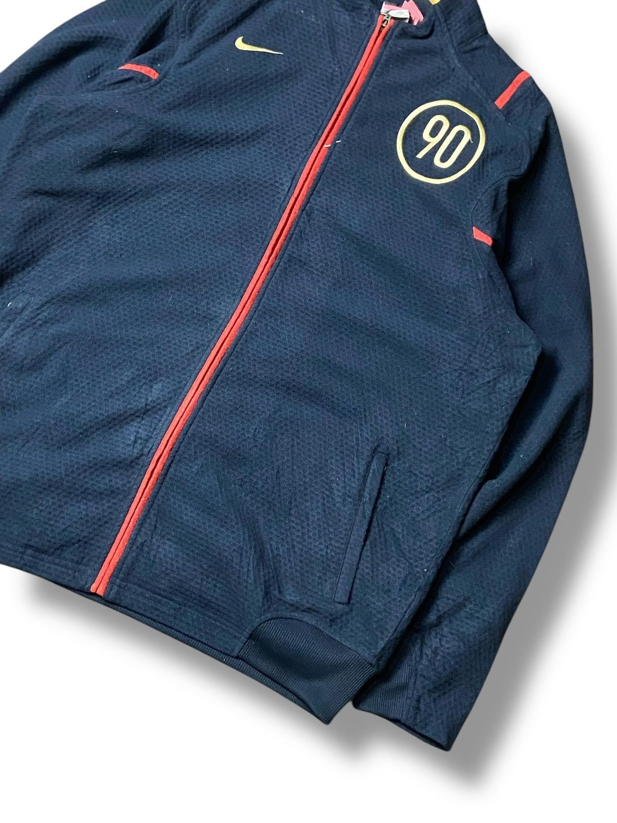 Nike × Vintage Vintage NIKE Total 90 Zipper Jacket (104) Size US XL / EU 56 / 4 - 3 Thumbnail