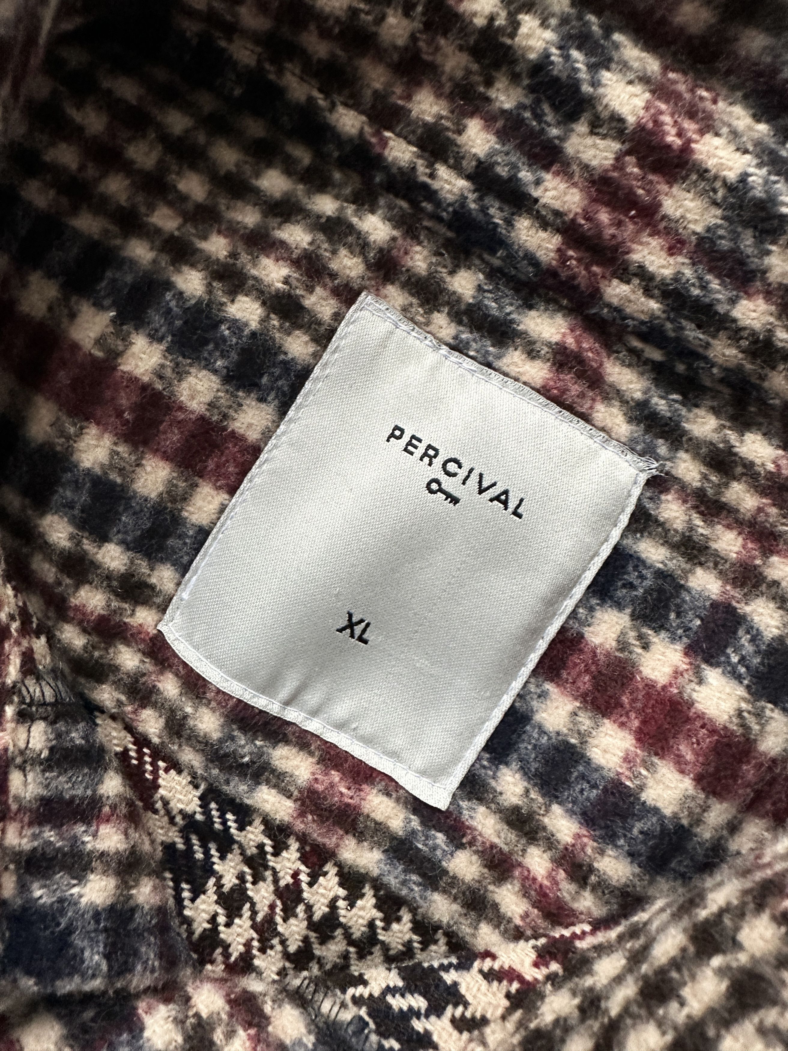 Percival Percival checkred overshirt jacket Size US XL / EU 56 / 4 - 3 Thumbnail