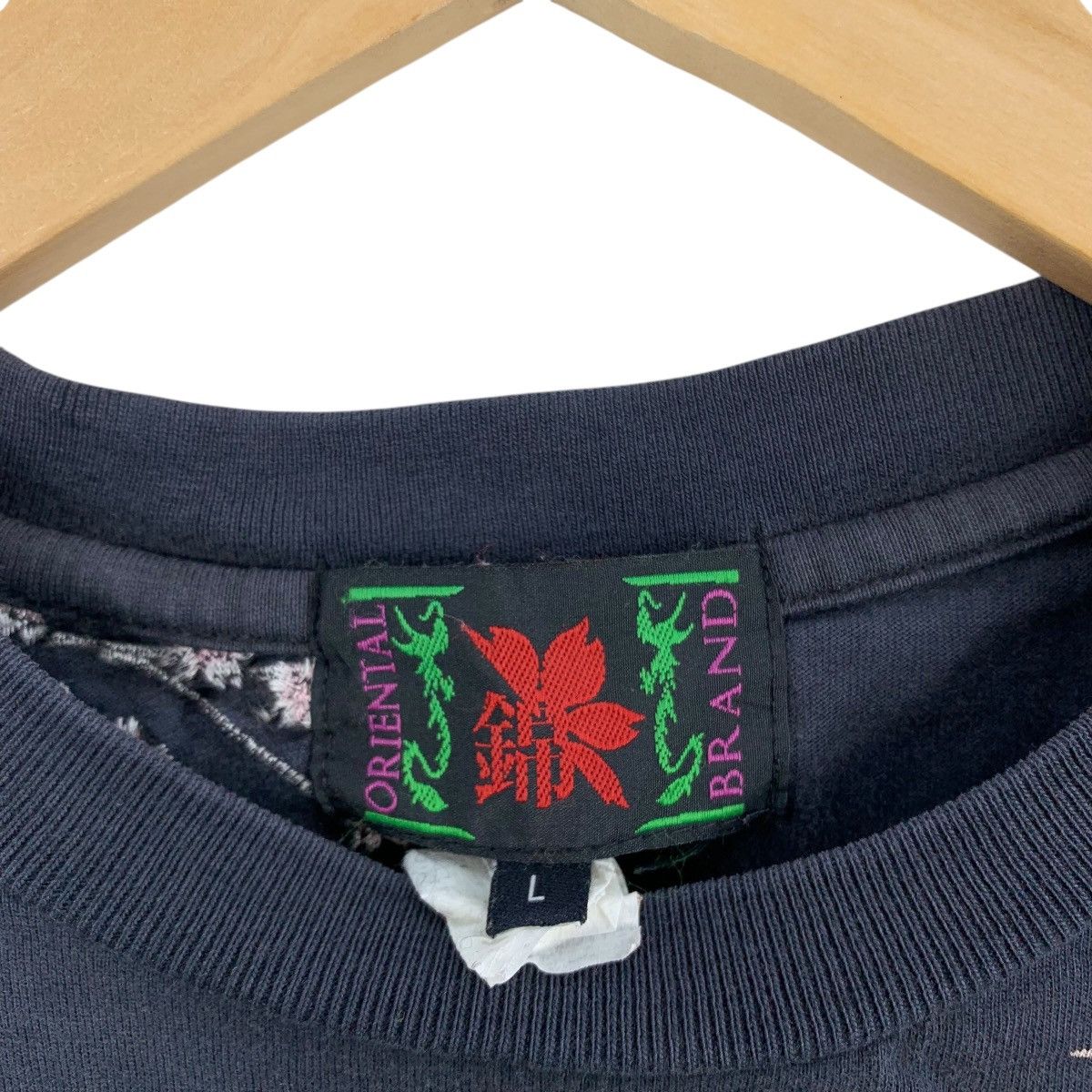 Vintage NERV EVANGELION Sukajan Overprint Embroidered Tshirt Size US L / EU 52-54 / 3 - 5 Thumbnail