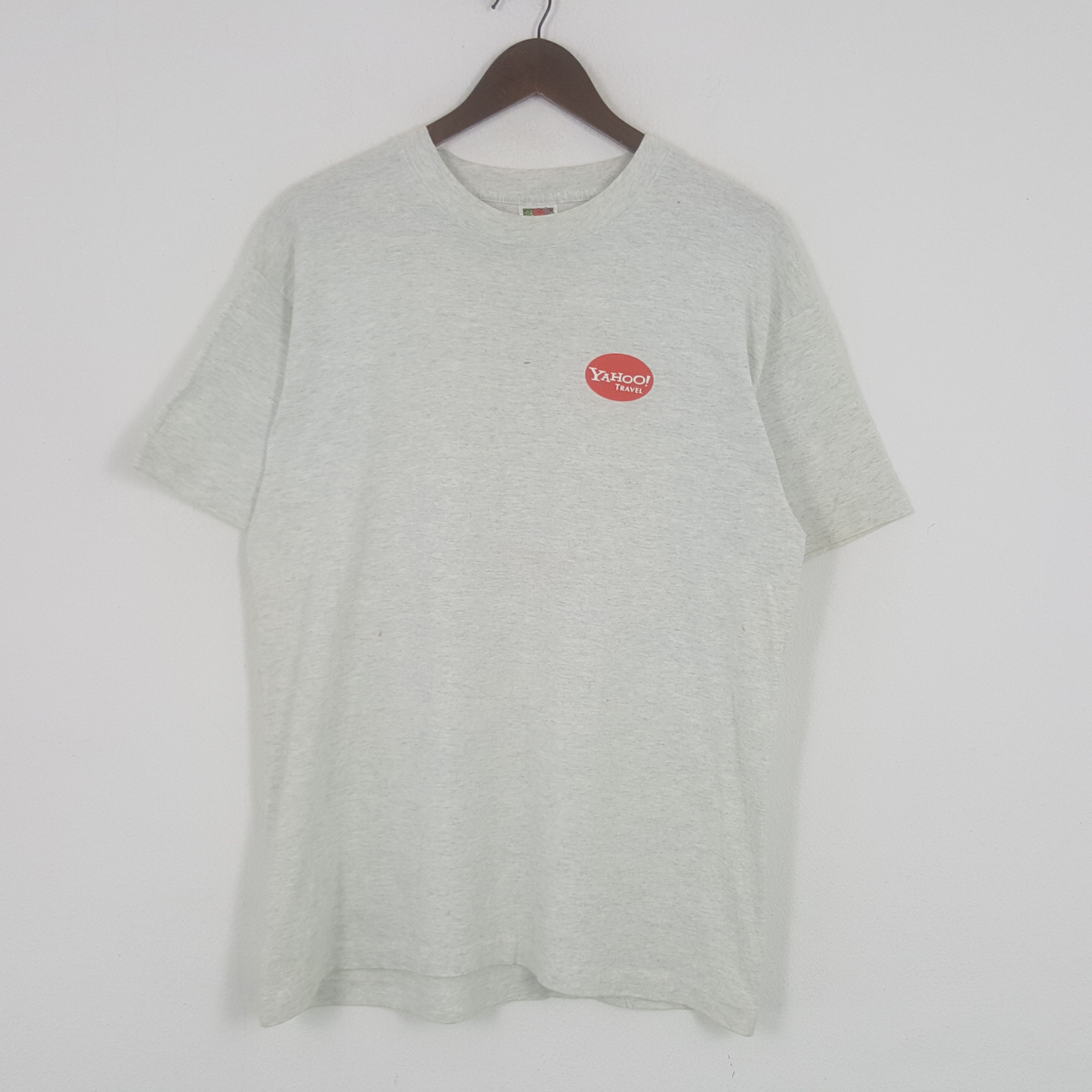 Vintage Vintage Yahoo Travel T-shirt Size US L / EU 52-54 / 3 - 3 Thumbnail