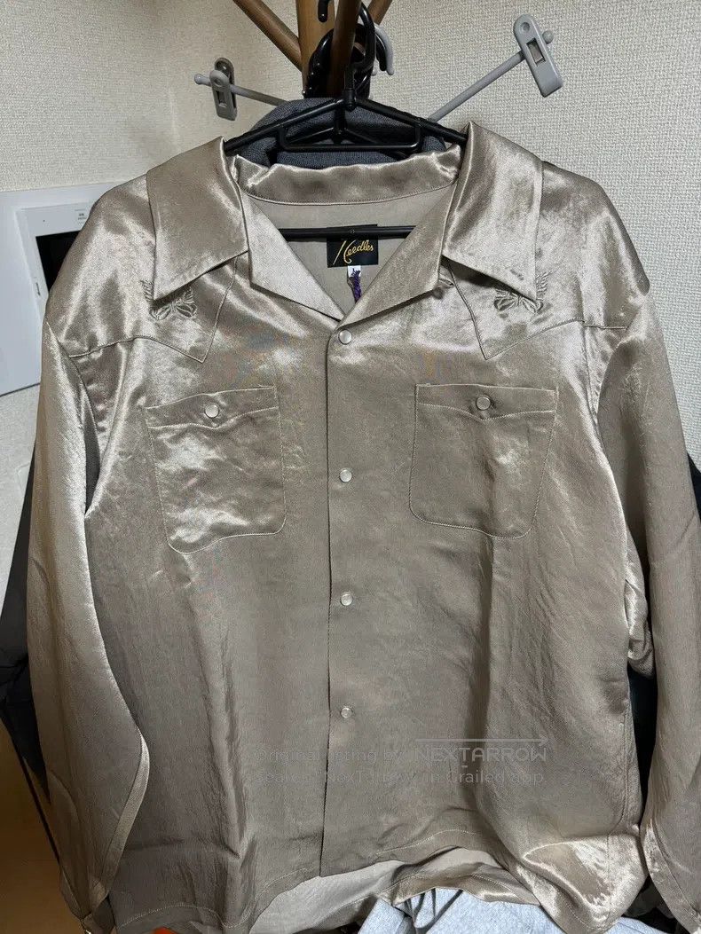 Needles Needles Nissan Silk Lapel Long Sleeve Size US S / EU 44-46 / 1 - 4 Thumbnail