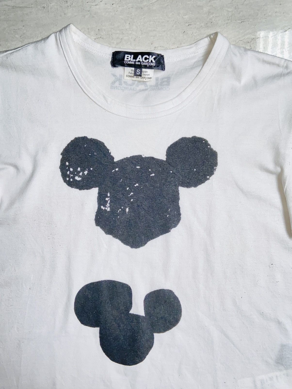 Comme des Garcons Black COMME DES GARCONS BLACK ( white t-shirt ) Size US M / EU 48-50 / 2 - 3 Thumbnail