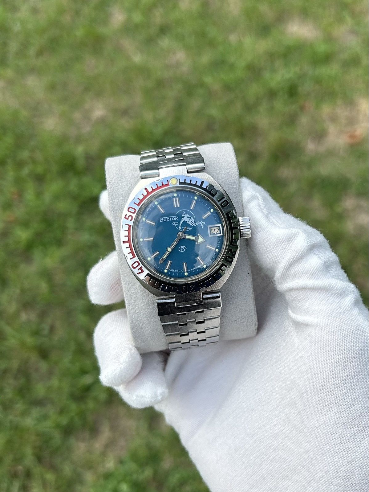 Vintage Vintage Watch Vostok Amphibia Automatic Diver 1990s Size ONE SIZE - 2 Thumbnail