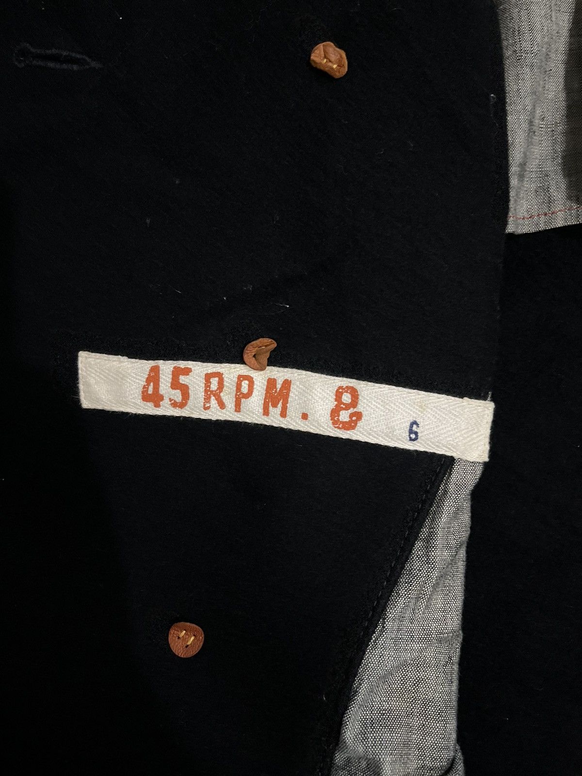 45rpm 45rpm Wool Double Breasted Jacket Size US XL / EU 56 / 4 - 14 Thumbnail