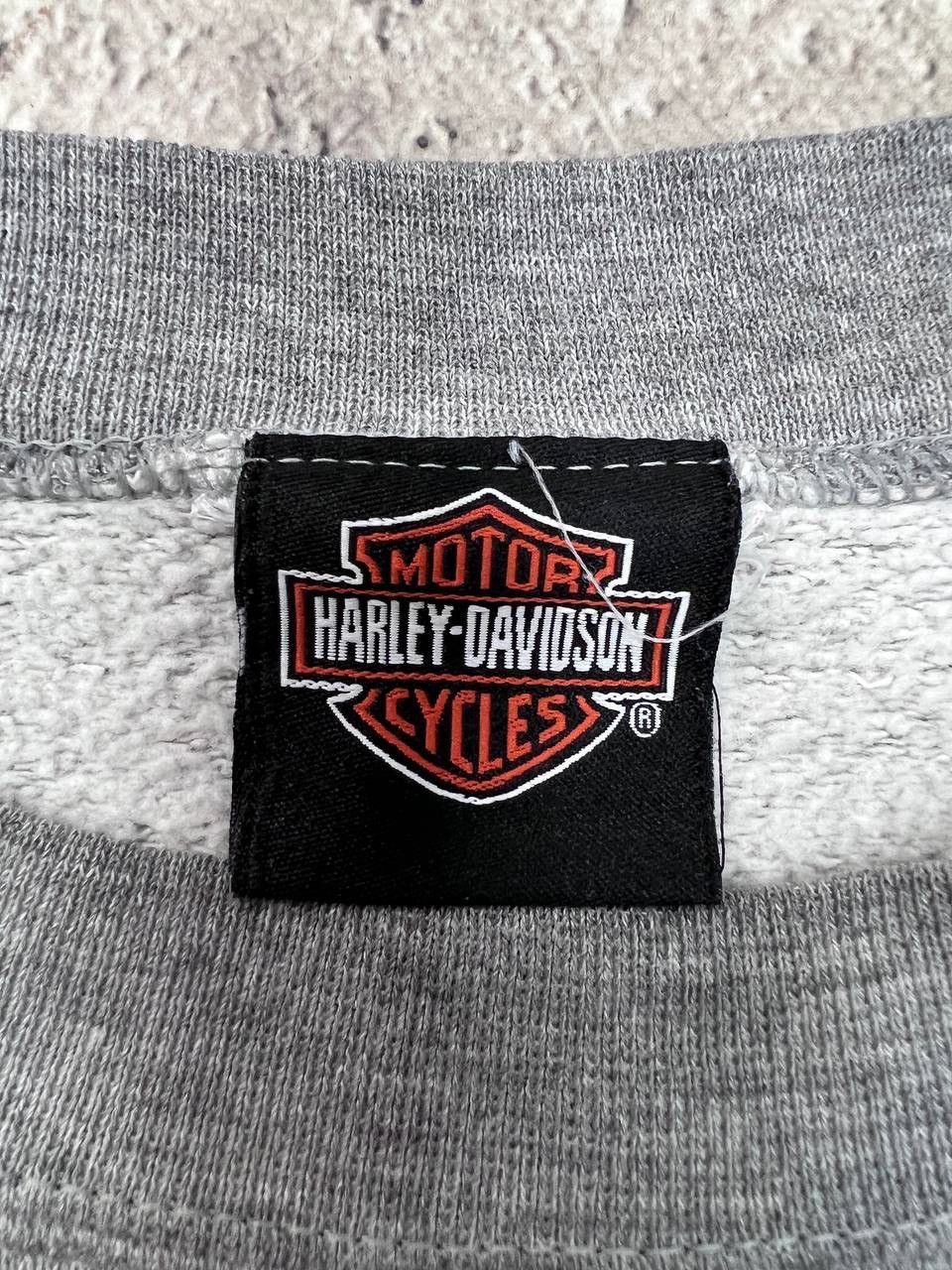 Harley Davidson × Vintage Crazy Vintage 90s Harley Davidson Sweatshirt Heavyweight Size US L / EU 52-54 / 3 - 5 Thumbnail