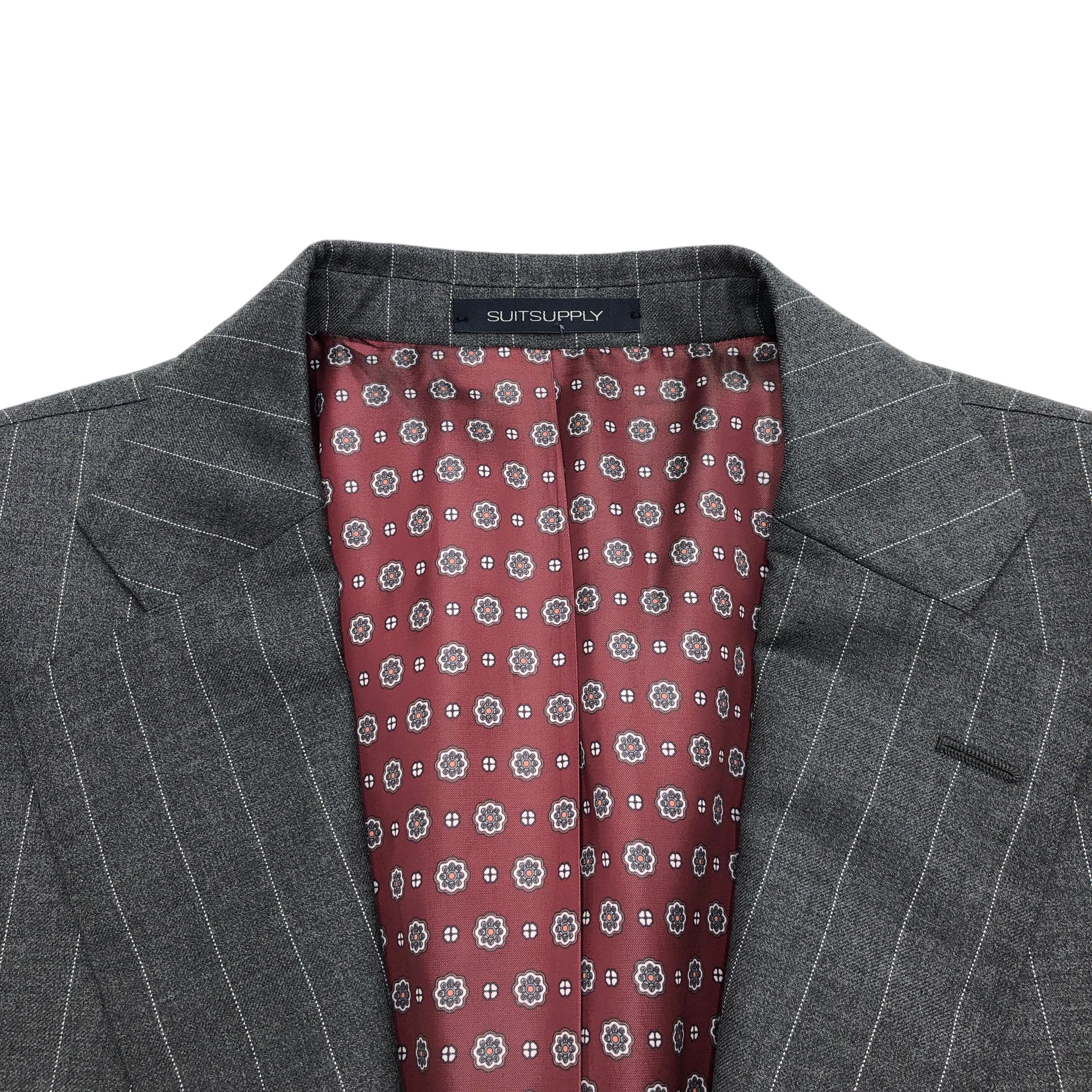 Suitsupply Lazio Pure Wool Blazer Size L (EU:102 UK:42; US:42L) Size 42L - 4 Thumbnail
