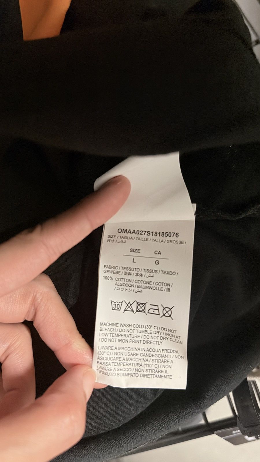 Off-White Off-White Temperature Fahrenheit 451 Tshirt Size US L / EU 52-54 / 3 - 5 Thumbnail