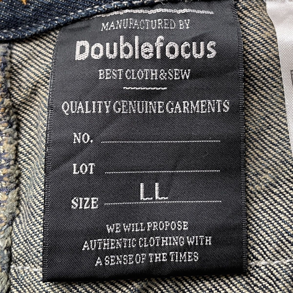 If Six Was Nine × Vintage Vintage Japanese Brand Double Focus Jeans 1990s Size US 33 - 10 Thumbnail