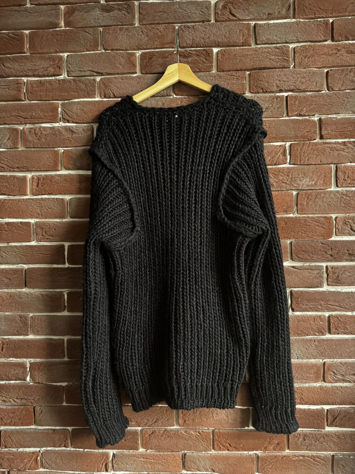 Dolce & Gabbana Dolce&Gabbana D&G Vintage Archive Heavy Black Knit Luxury M Size US M / EU 48-50 / 2 - 2 Thumbnail
