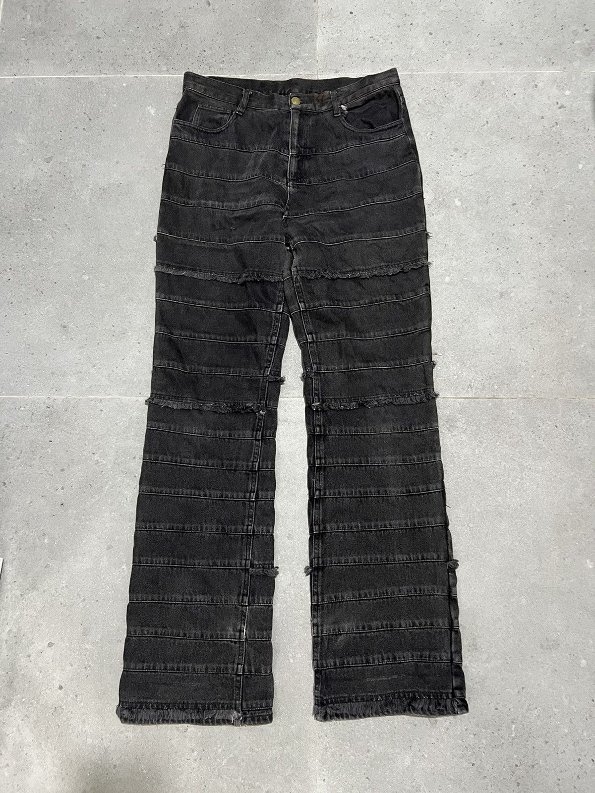 Hysteric Glamour Hysteric Glamour Trashed Sunfade Black Hagi Denim