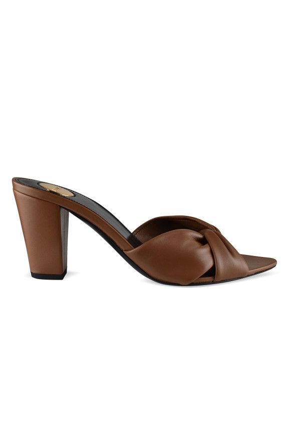 Saint Laurent Paris Franciane mules Size US 7.5 / IT 37.5 - 1 Thumbnail
