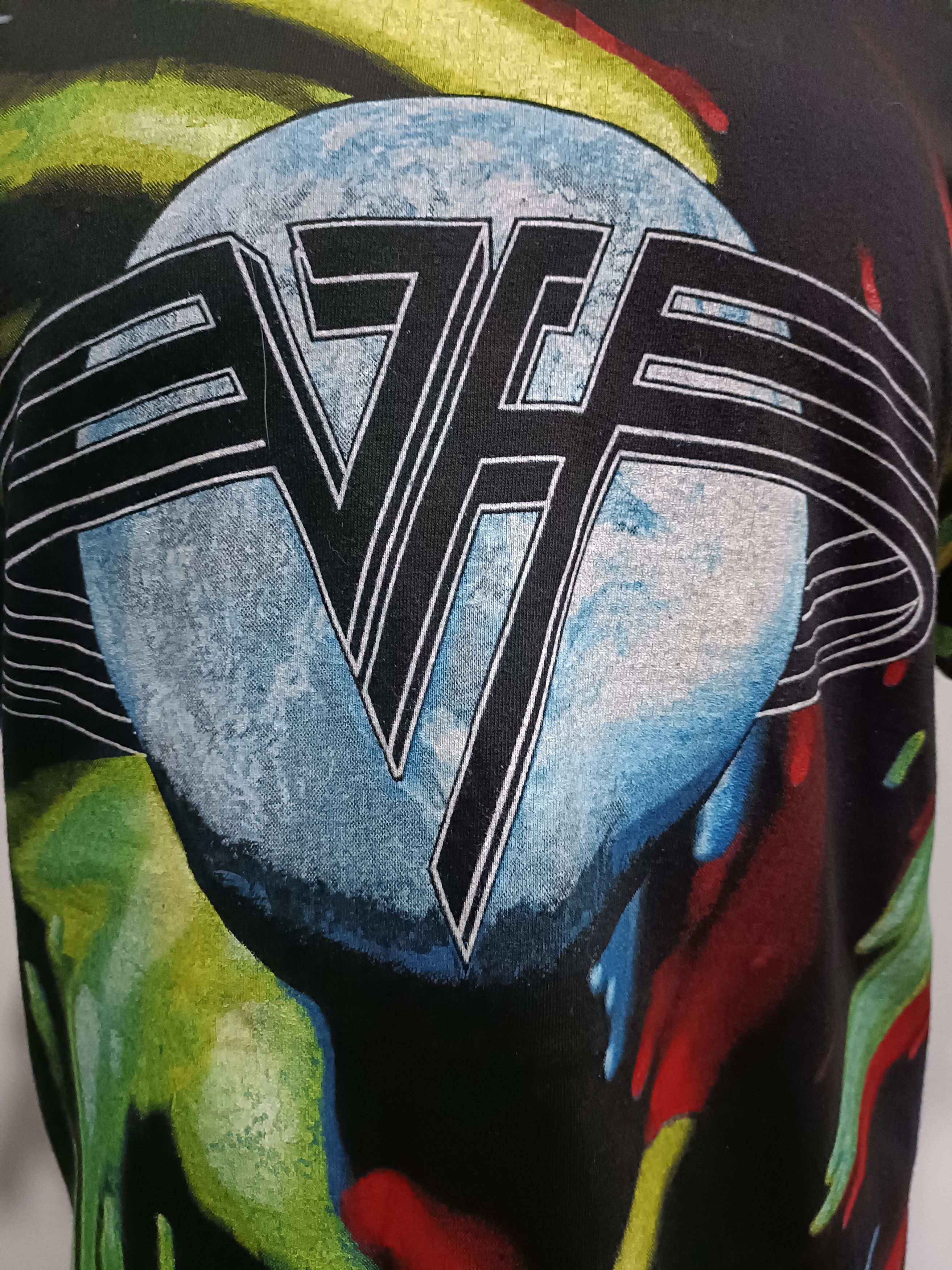 Vintage Vintage Van Halen U.S Live All Over Print T Shirt Size US L / EU 52-54 / 3 - 2 Thumbnail