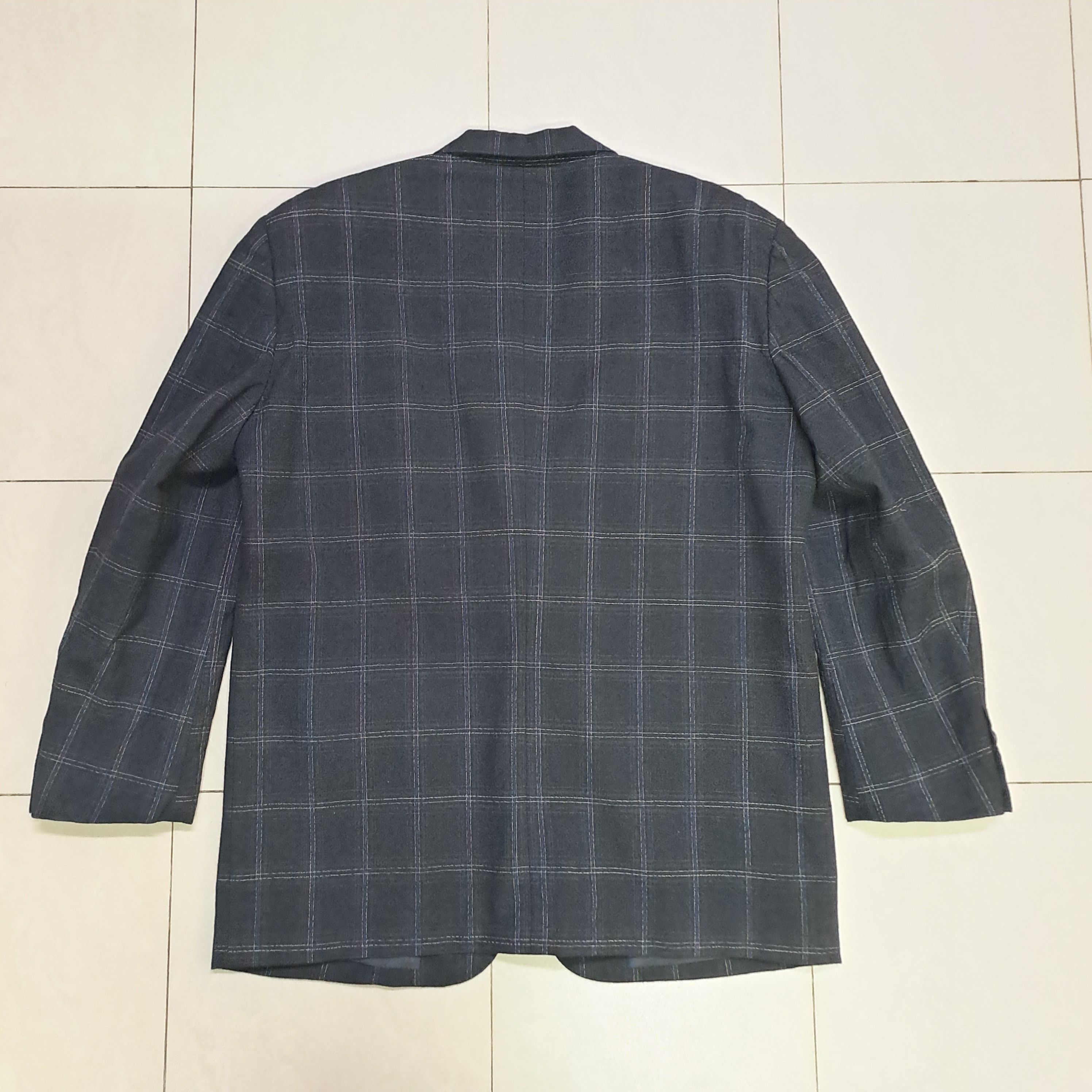 Comme des Garcons Homme Vintage Comme Des Garcons Wool Blazer Size 46L - 13 Thumbnail