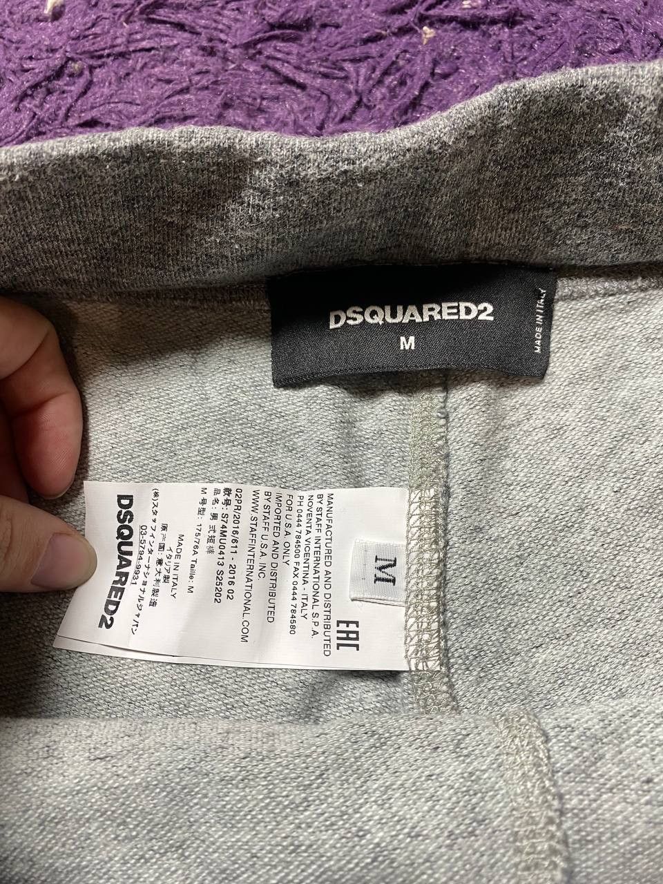Dsquared2 DSQUARED blue washed distressed logo Size 30" / US 8 / IT 44 - 2 Thumbnail
