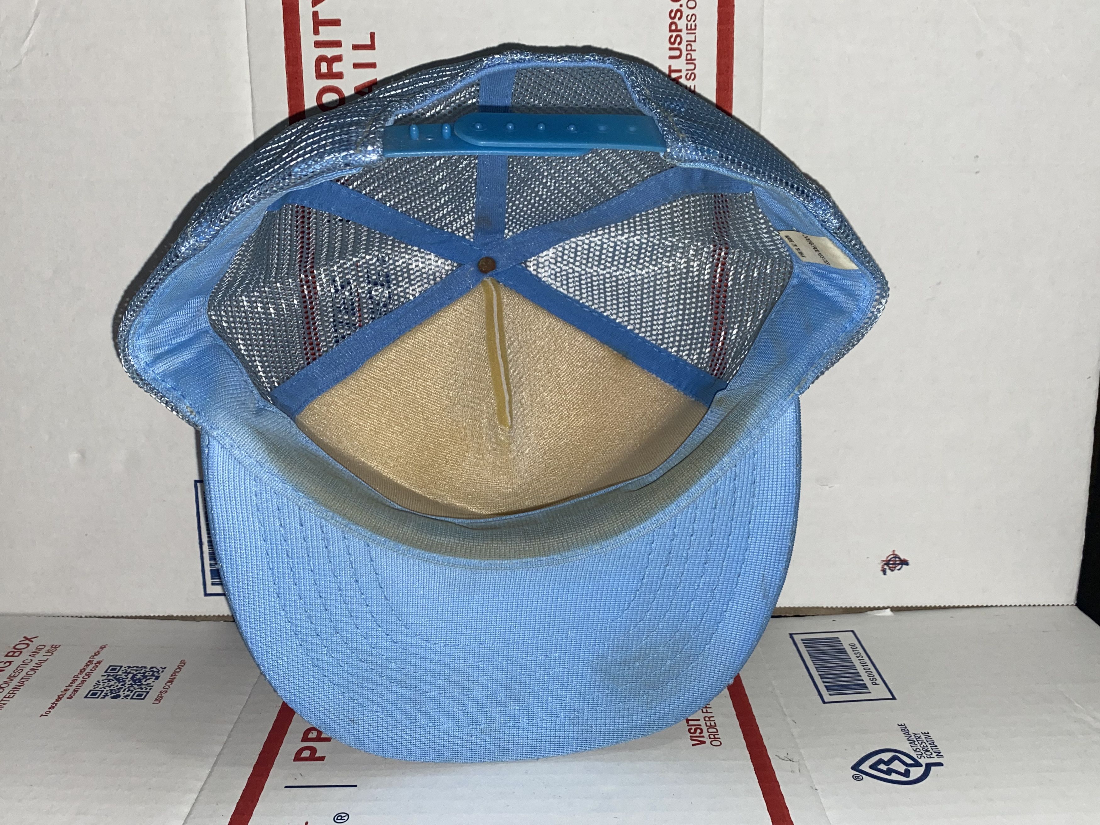 Vintage vtg 80s Herington Jaycees Marathon trucker hat cap Kansas US Size ONE SIZE - 5 Thumbnail