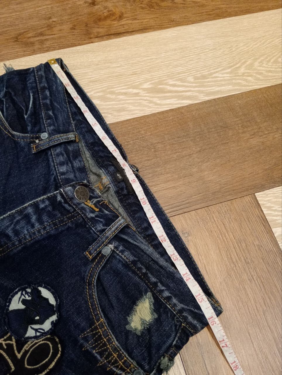 CIVARIZE CIVARIZE JAPAN PATCHED DENIM FLARED PANTS Size US 32 / EU 48 - 14 Thumbnail