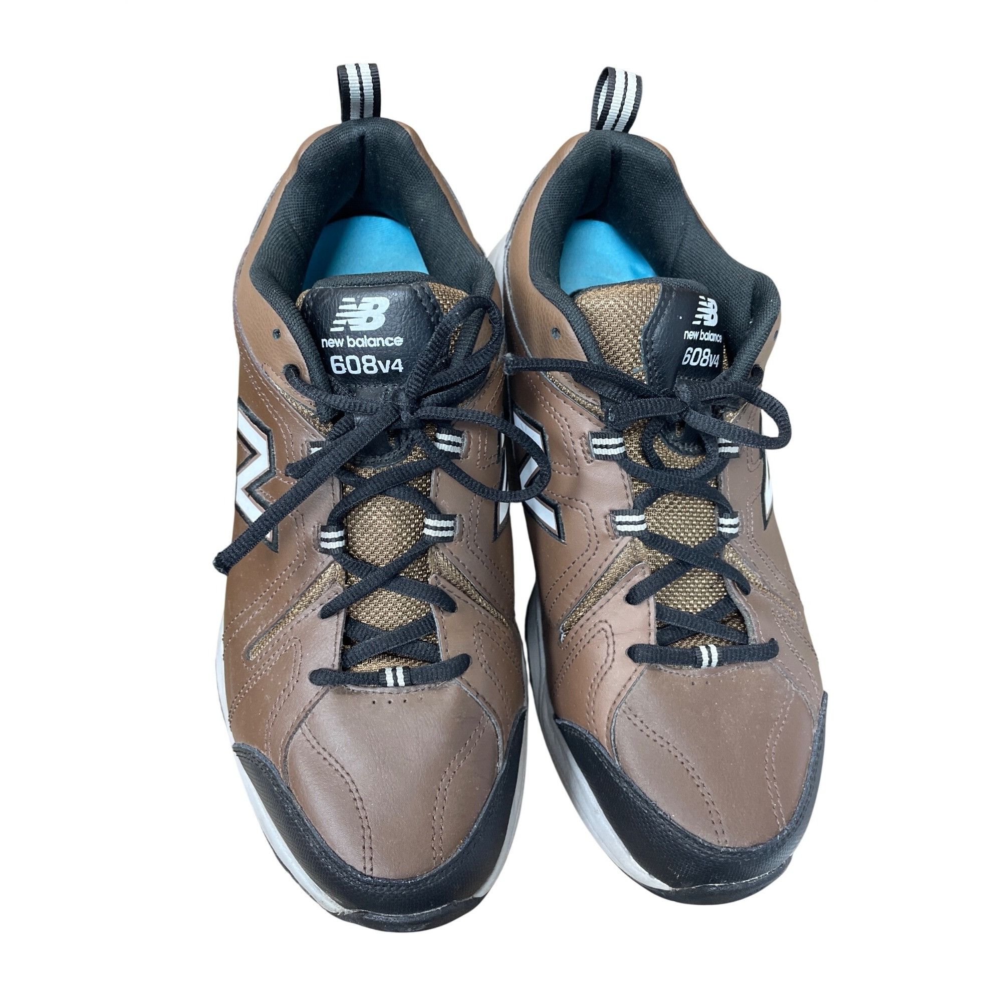 Nike Nike 608V4 mens brown leather LT sneakers Sz 11.5 (4E) SKU 9 Size US 11.5 / EU 44-45 - 16 Thumbnail