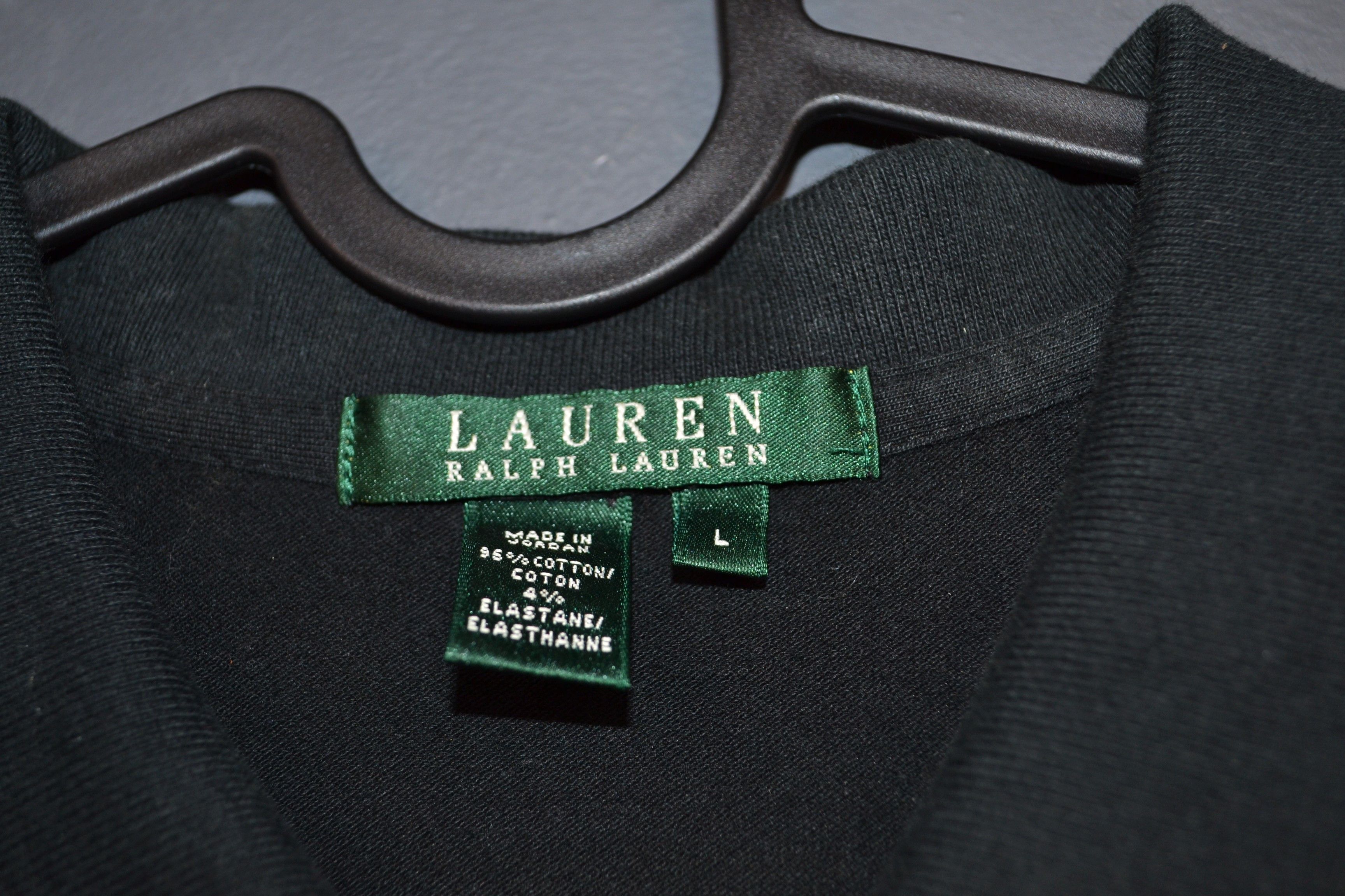 Ralph Lauren Ralph Lauren Black Equestrian Bridle Print Polo Shirt L Size L / US 10 / IT 46 - 5 Thumbnail