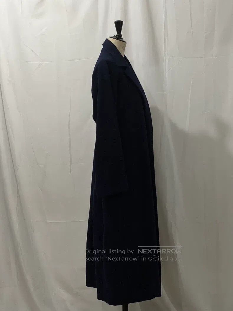 Yohji Yamamoto Yohji Yamamoto size os Early '90s dark blue wool ruffled wa Size US M / EU 48-50 / 2 - 2 Thumbnail