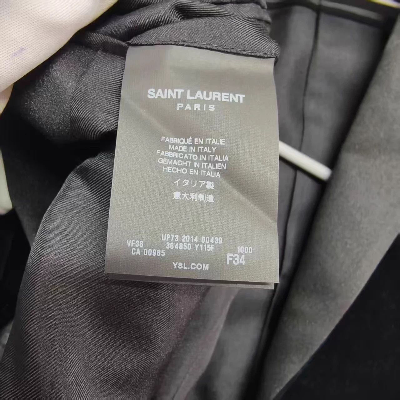 Saint Laurent Paris Saint Laurent Black Velvet Suit 34 99 Size XS / US 0-2 / IT 36-38 - 4 Thumbnail