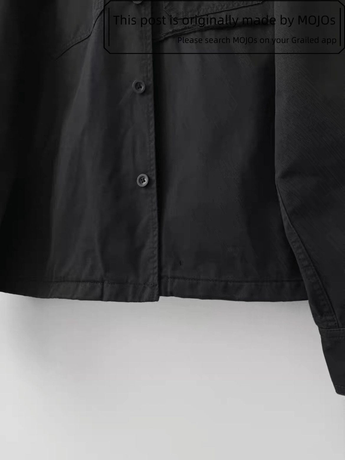 Maison Margiela Sz 41 Maison Margiela 19SS Black Denim Pocket Shirt Jacket Size US L / EU 52-54 / 3 - 8 Thumbnail