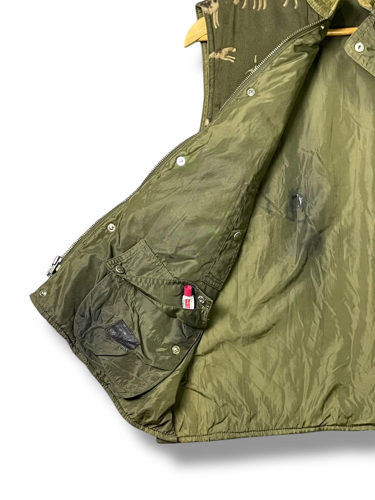 Ralph Lauren × Vintage Vintage x Ralph Lauren Two Sided Vest Dog Pattern (31) Size US S / EU 44-46 / 1 - 5 Thumbnail