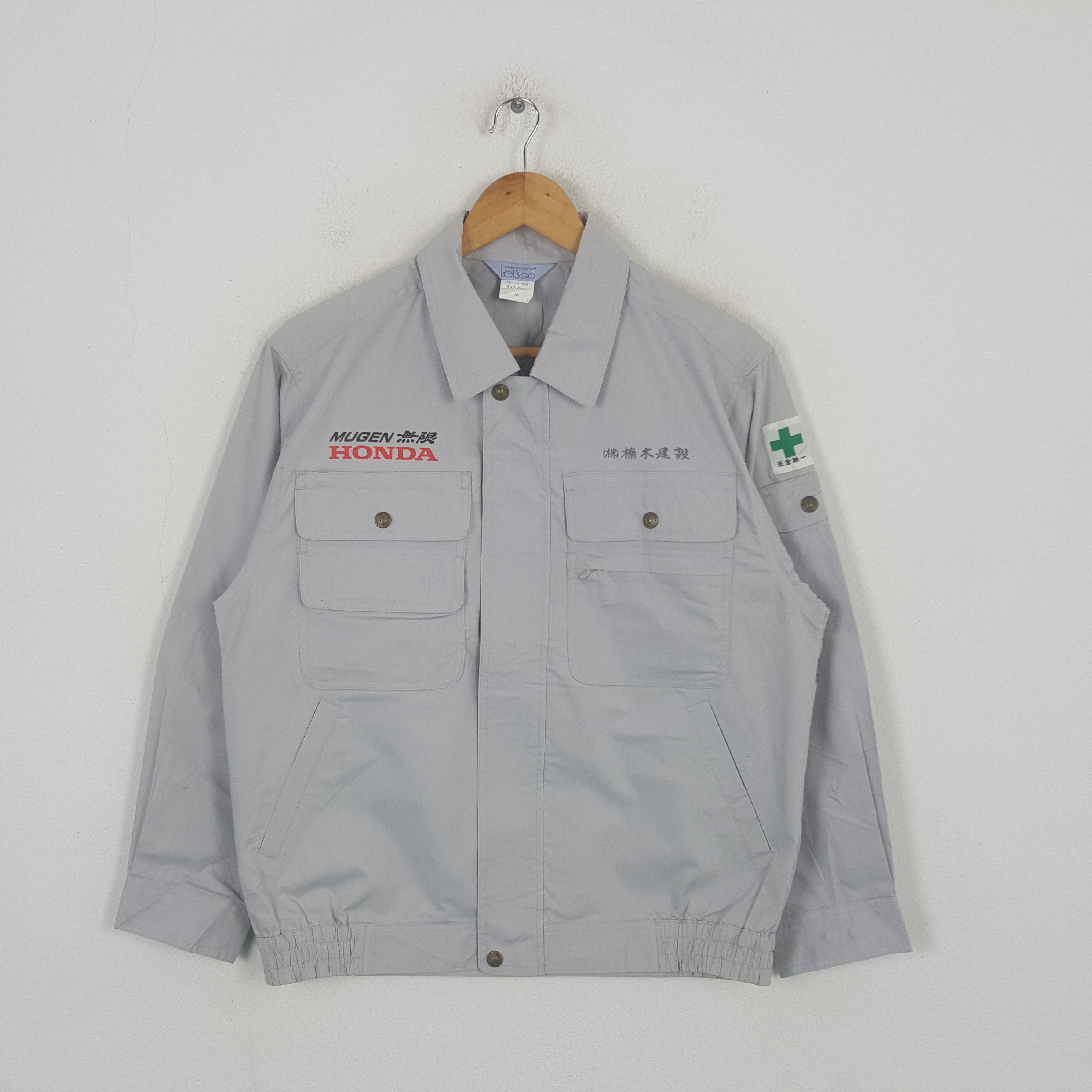 Honda Vintage Mugen Honda Japanese Racing Custom Jacket C298N16 Size US M / EU 48-50 / 2 - 3 Thumbnail