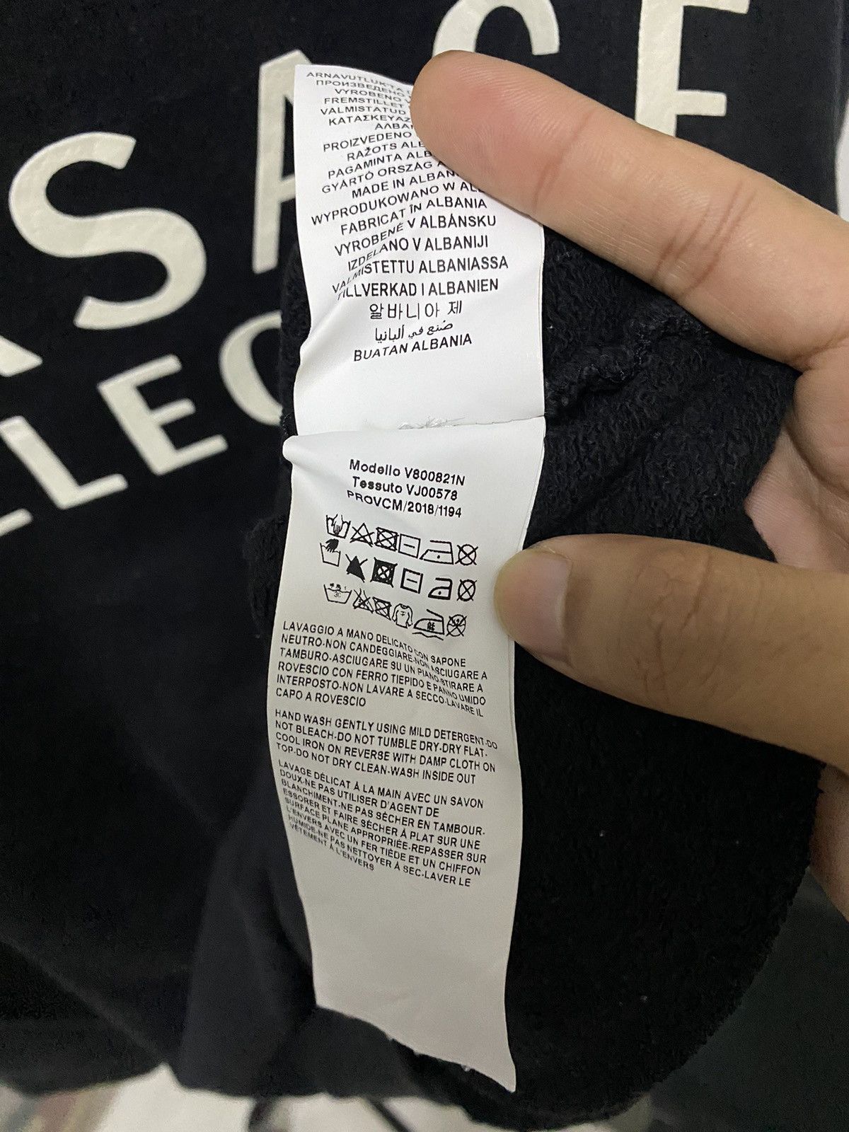 Versace Versace Collection Spell out Sweatshirt Size US M / EU 48-50 / 2 - 9 Thumbnail