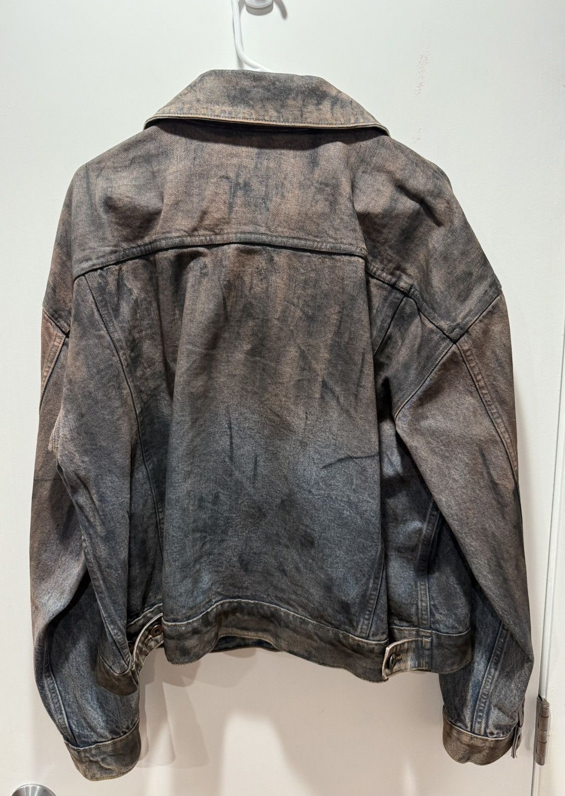 K-Two Studios Ktwo Studios Waxed Indigo Denim Jacket Size US L / EU 52-54 / 3 - 2 Thumbnail