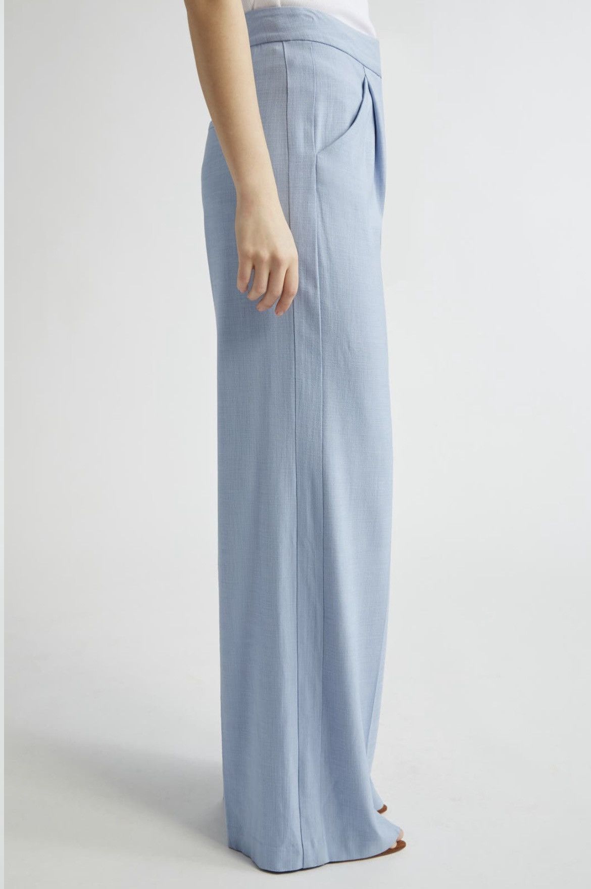 Veronica Beard Veronica Beard Marbeau Wide Leg Pants Original Price $498 Size 28" / US 6 / IT 42 - 4 Thumbnail
