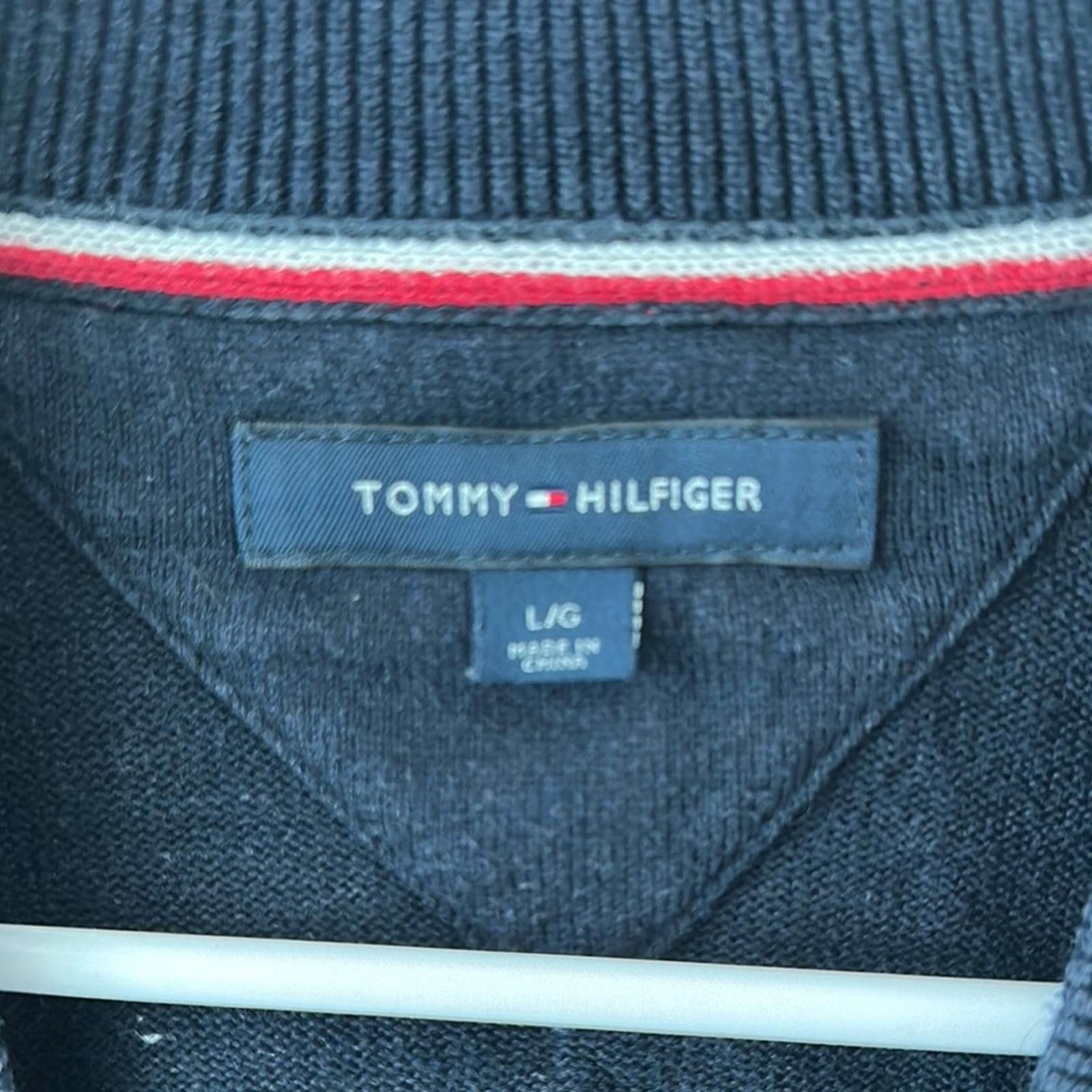 Tommy Hilfiger Tommy Hilfiger Blue and Red Varsity Bomber Jacket Size US L / EU 52-54 / 3 - 2 Thumbnail