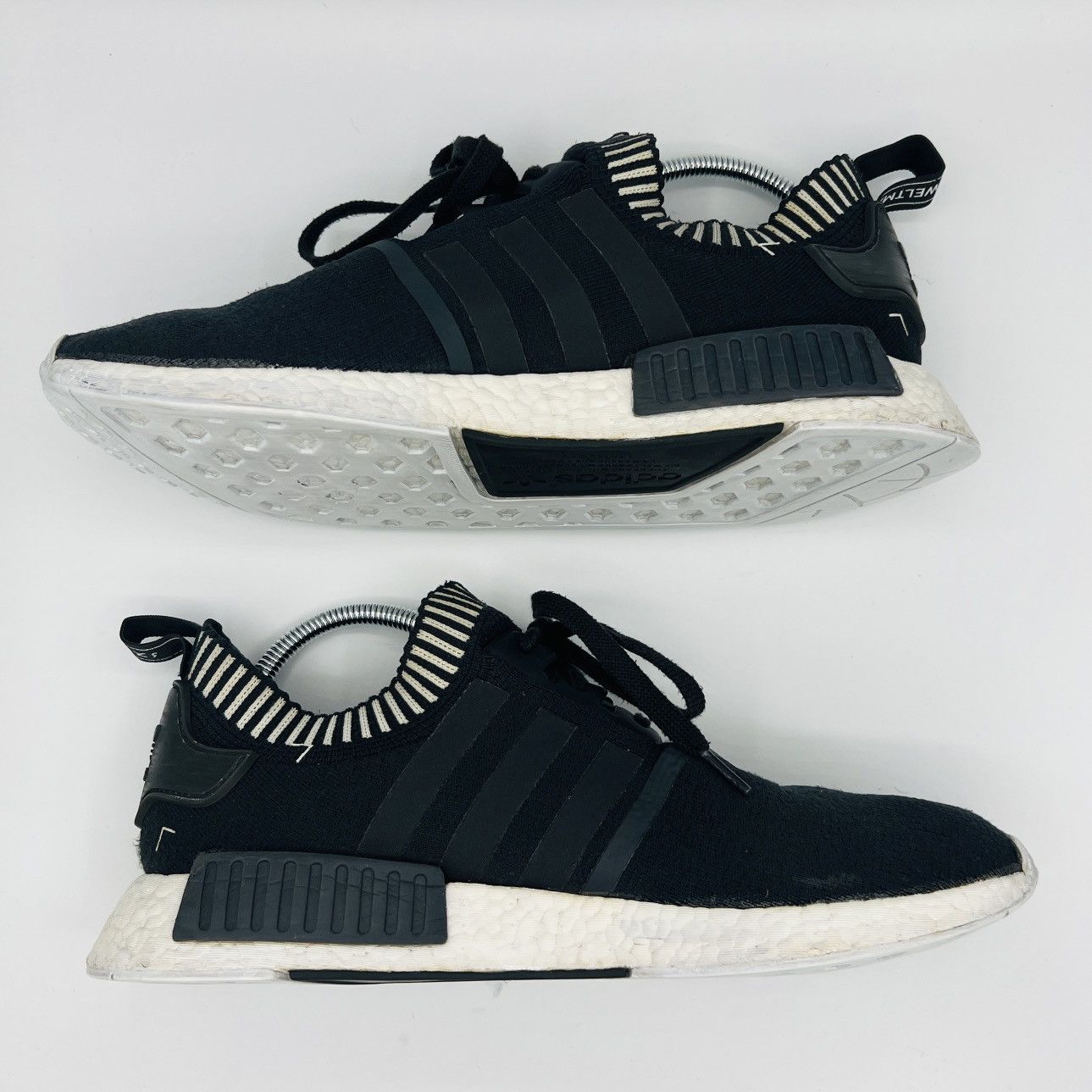 Adidas ADIDAS Boost NMD R1 Pk Primeknit Sneakers - Tokyo JAPAN Grey Size US 12 / EU 45 - 3 Thumbnail