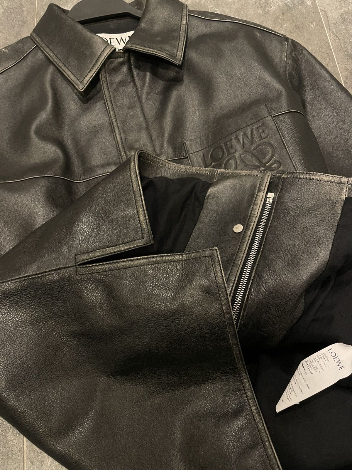 Loewe Loewe Leather Black Jacket Size US M / EU 48-50 / 2 - 4 Thumbnail