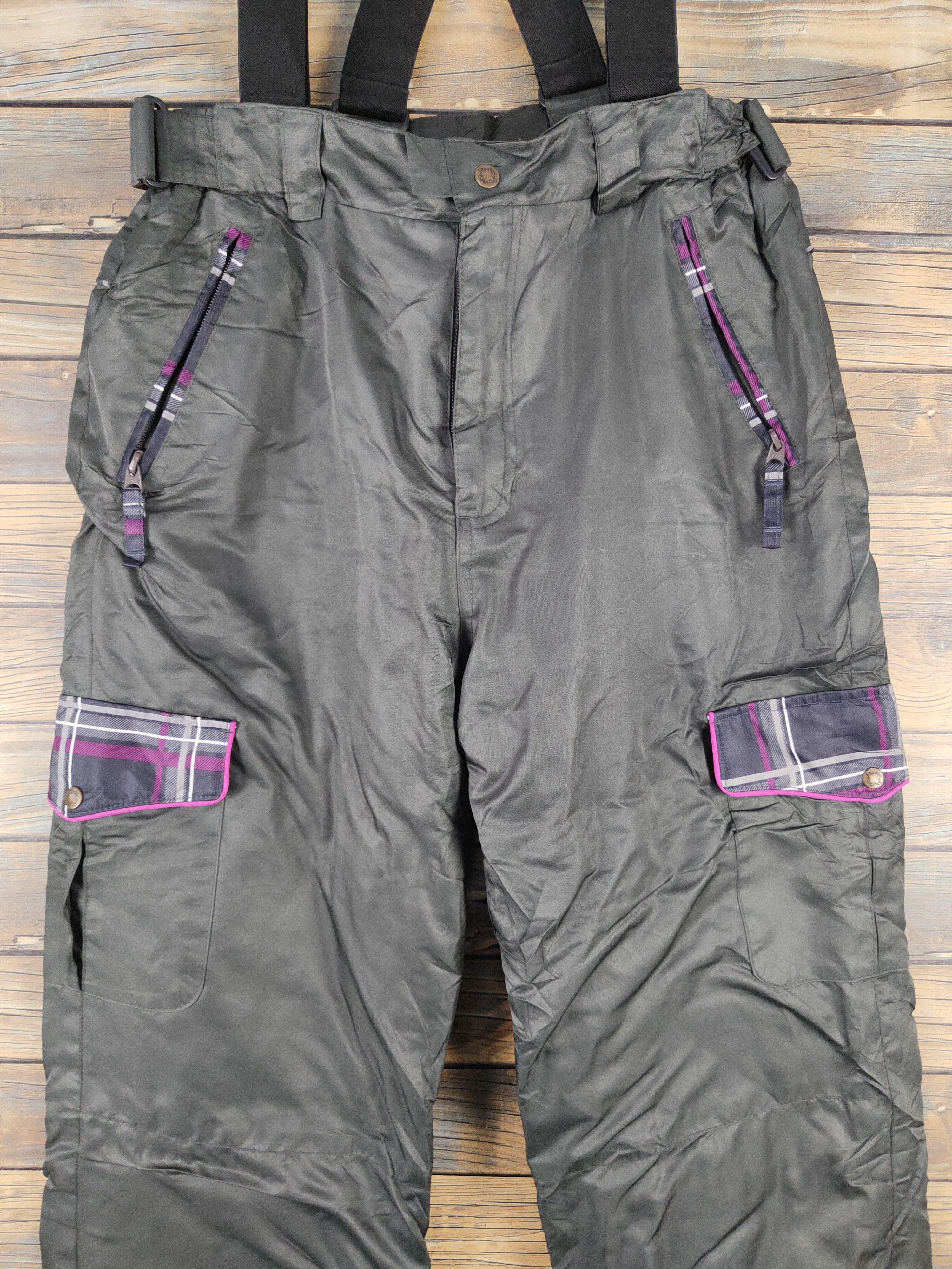 Spalding Spalding Olive Overall Snow Pants Ski Jumpsuits Size US 30 / EU 46 - 6 Thumbnail