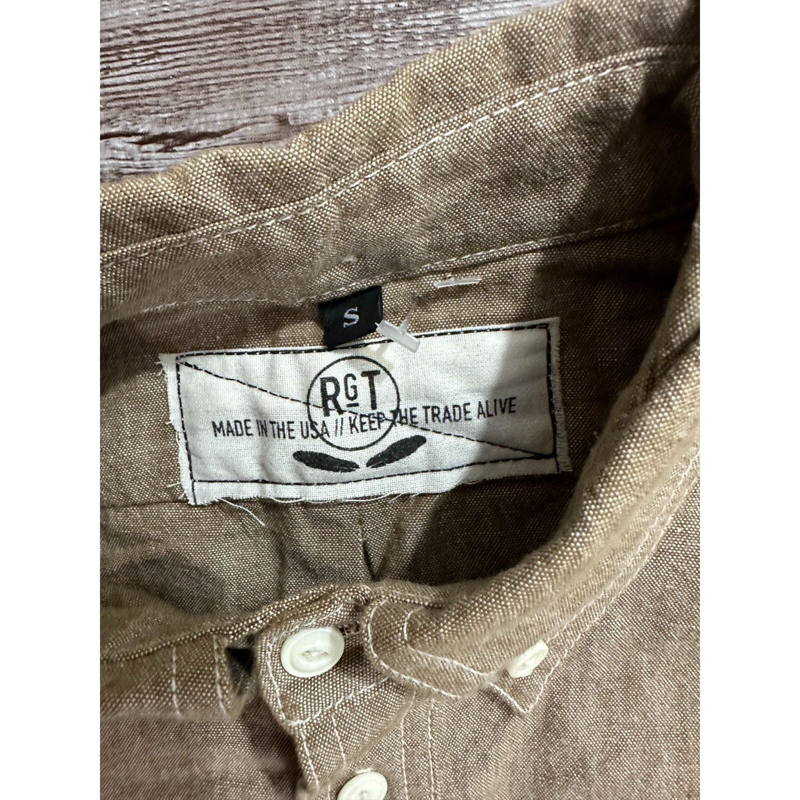 Rogue Territory Rogue Territory RGT Shirt Button Up Pocket color Brown SZ Sm Size US S / EU 44-46 / 1 - 3 Thumbnail