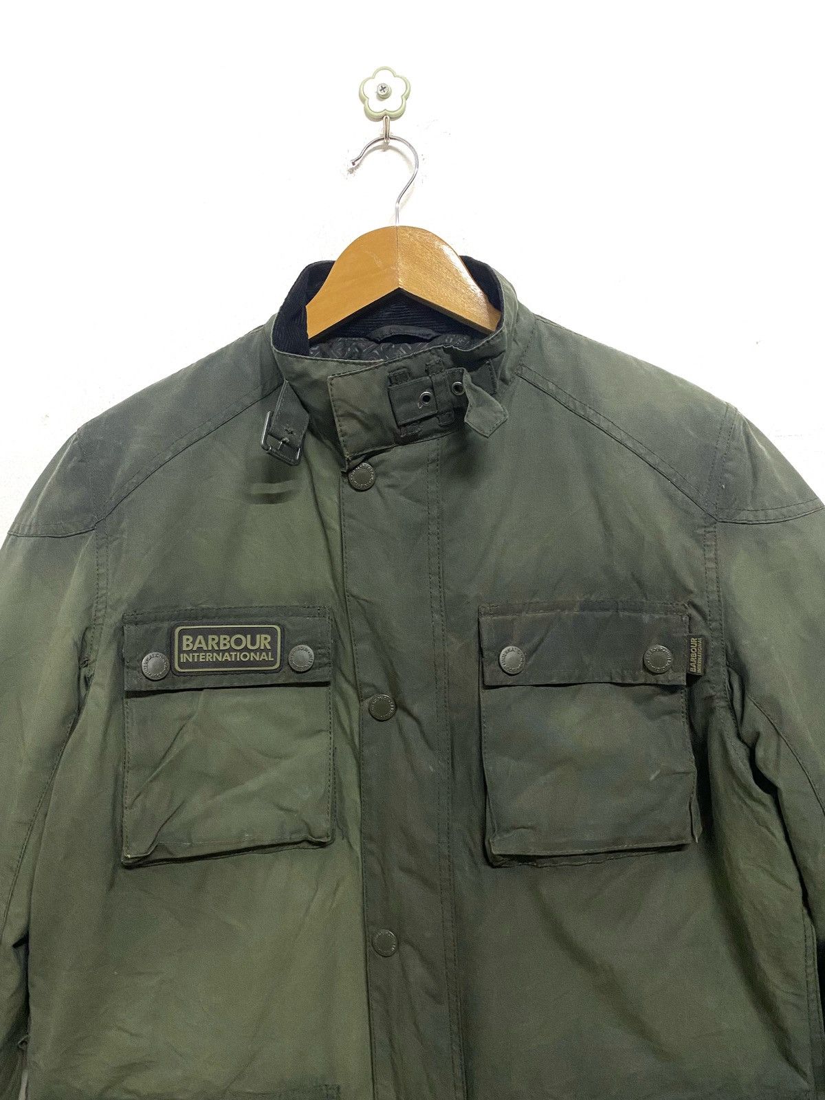 Barbour Barbour International Blacksell Waxed Jacket Size US L / EU 52-54 / 3 - 4 Thumbnail