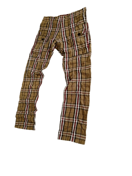 If Six Was Nine × Japanese Brand Vintage Bambino Checkered Bushpants Japanese Brand Size US 29 - 3 Thumbnail