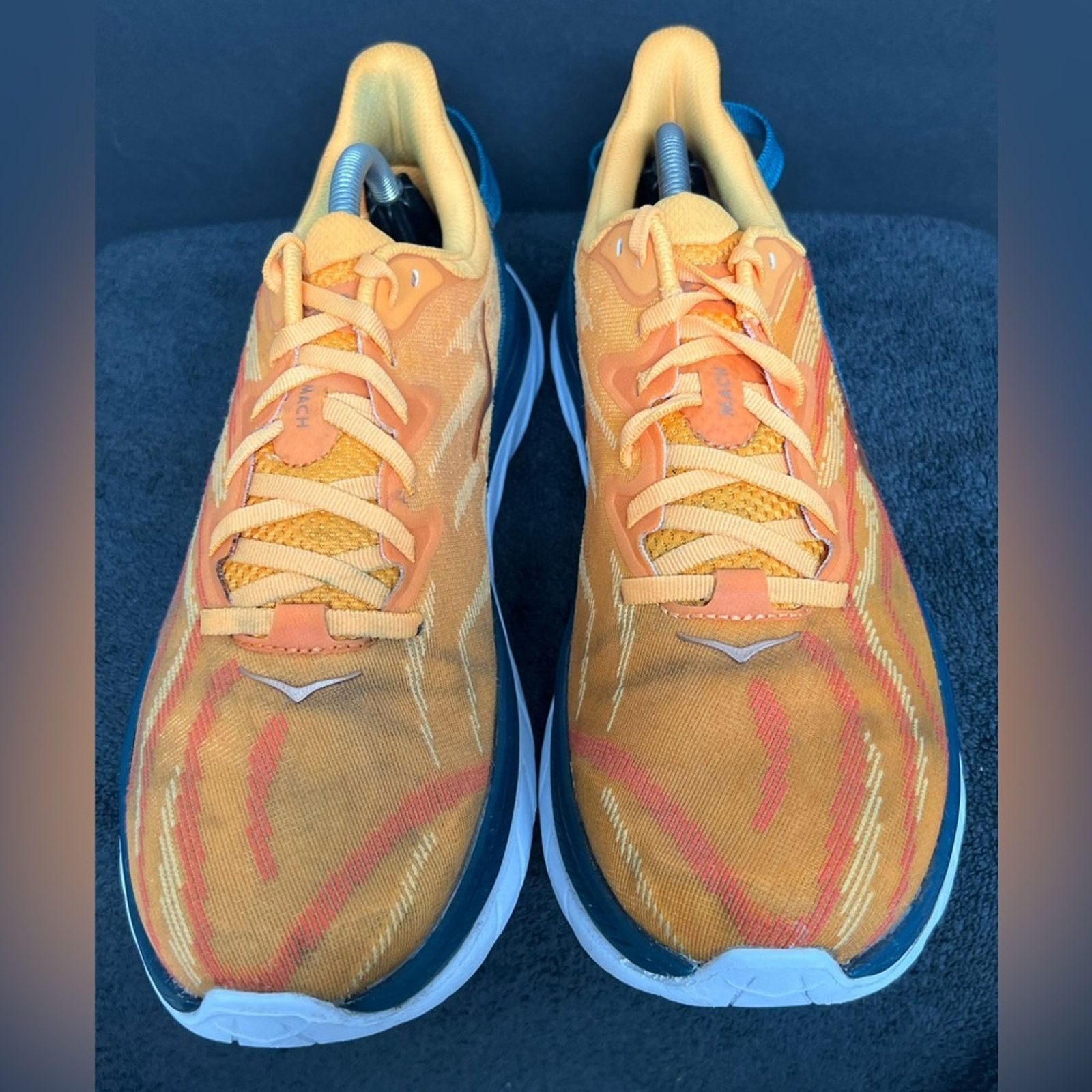 Hoka Hoka One Mach Supersonic Mens 10.5D Orange Running Sneakers Size US 10.5 / EU 43-44 - 6 Thumbnail