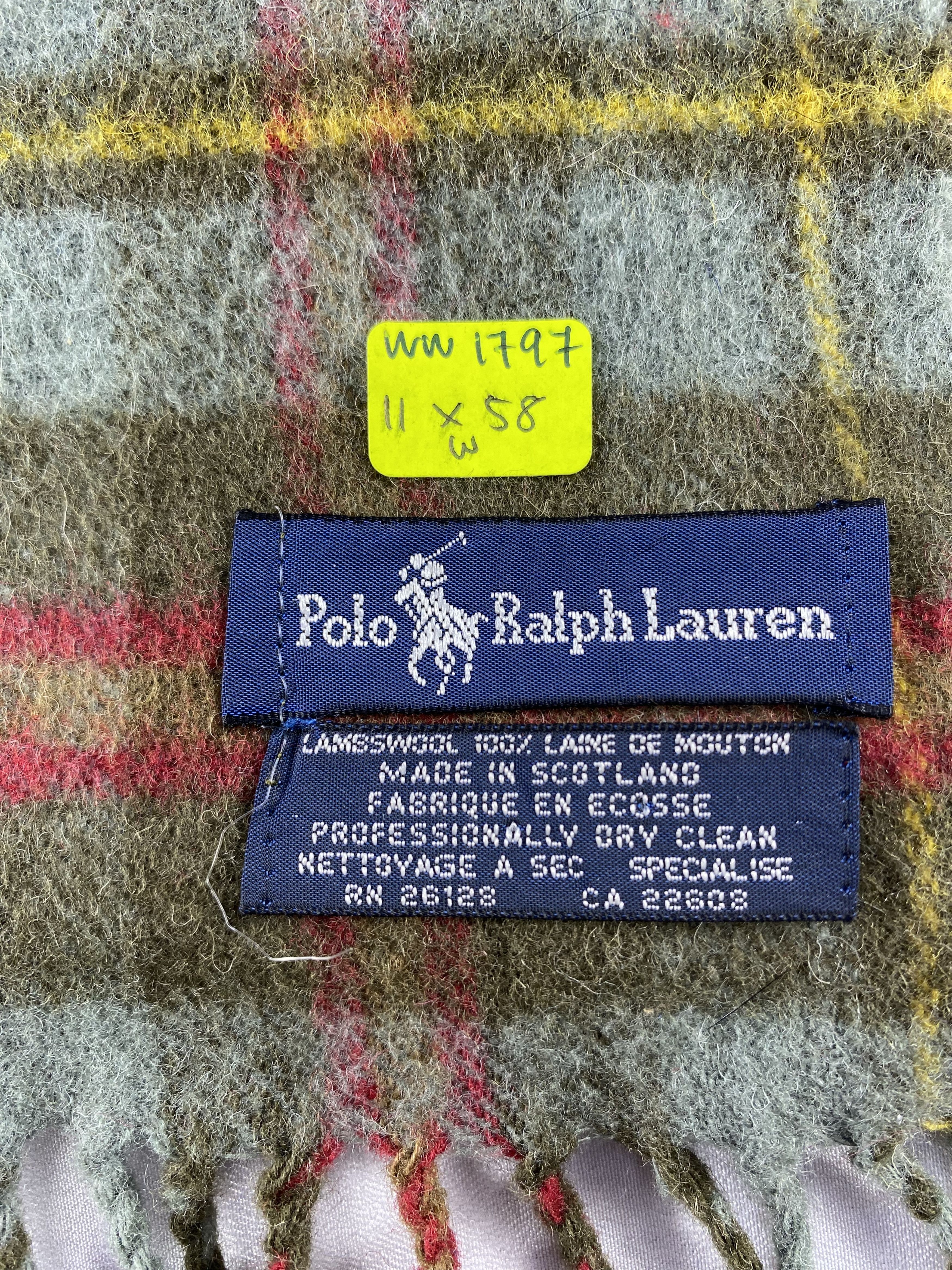 Polo Ralph Lauren × Vintage Polo Ralph Lauren Scarf / Muffler / Neckwear Size ONE SIZE - 5 Thumbnail