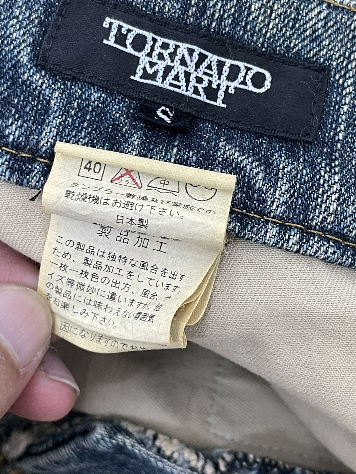 Tornado Mart Flare Jeans Tornado Mart Distress Low Rise Boot Cut 6🟦5 Size US 30 / EU 46 - 21 Thumbnail