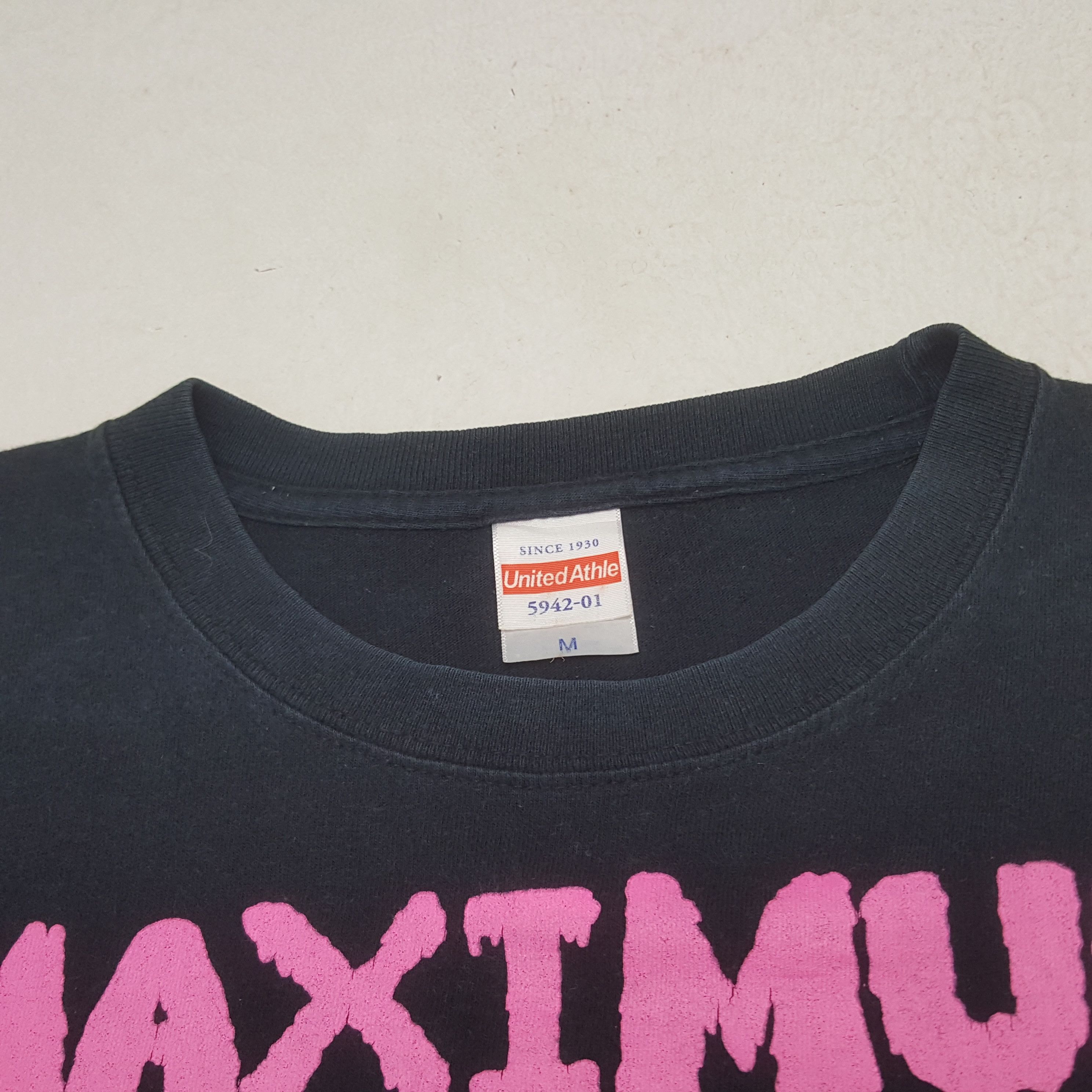 Band Tees Vintage Maximum The Hormone Japan Heavy Metal Tshirt RR26 Size US M / EU 48-50 / 2 - 5 Thumbnail