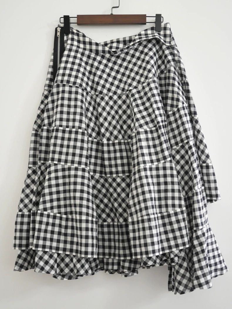 Comme des Garcons Cute Black and White Cake Skirt-2505 Size US 26 / EU 42 - 1 Thumbnail