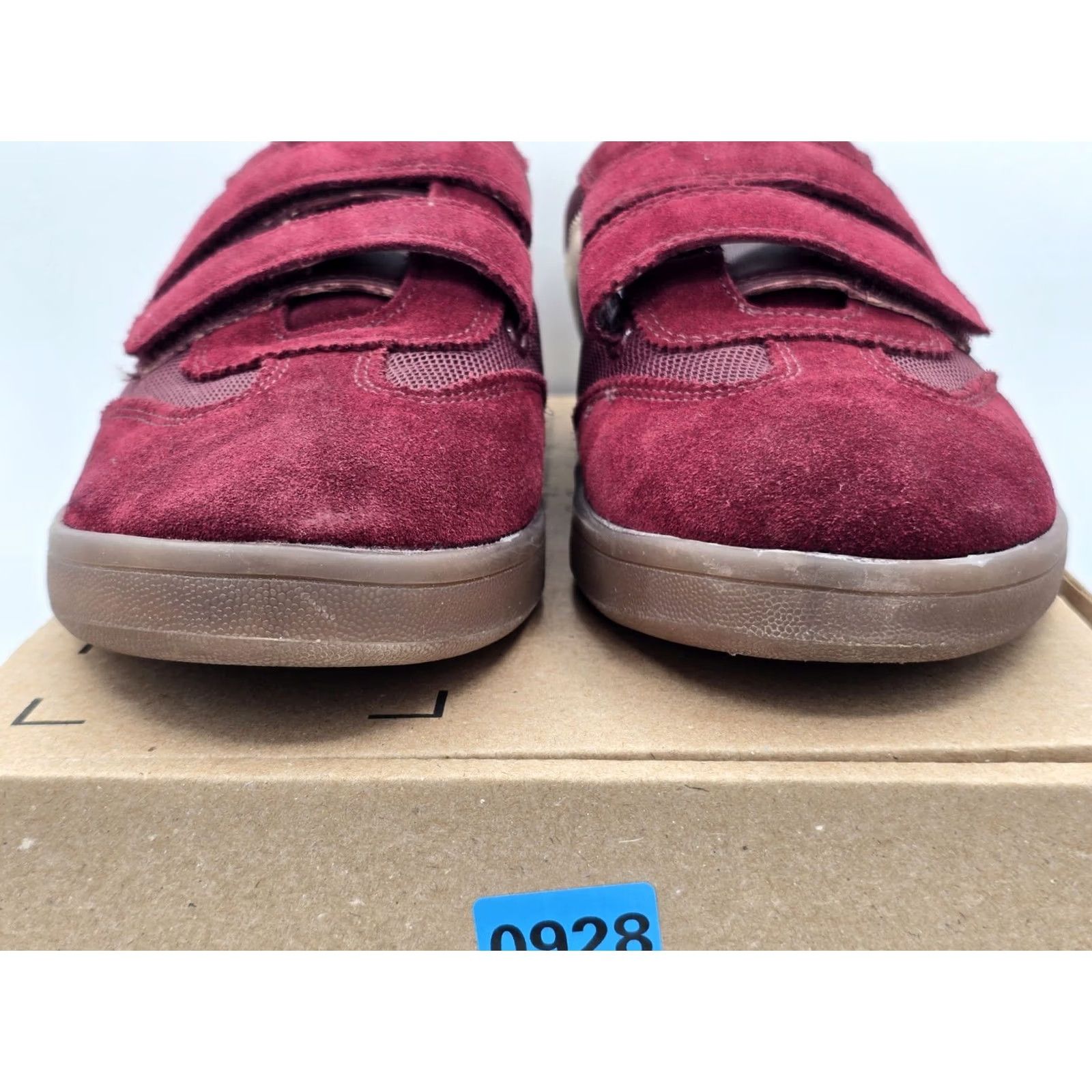 Sam Edelman Sam Edelman Talia Womens Sneakers Suede Leather Wine Red Sz 12M - M - Optic Suede Leather Fitness Athletic Casual Footwear Womens Size US 12 / IT 42 - 2 Thumbnail