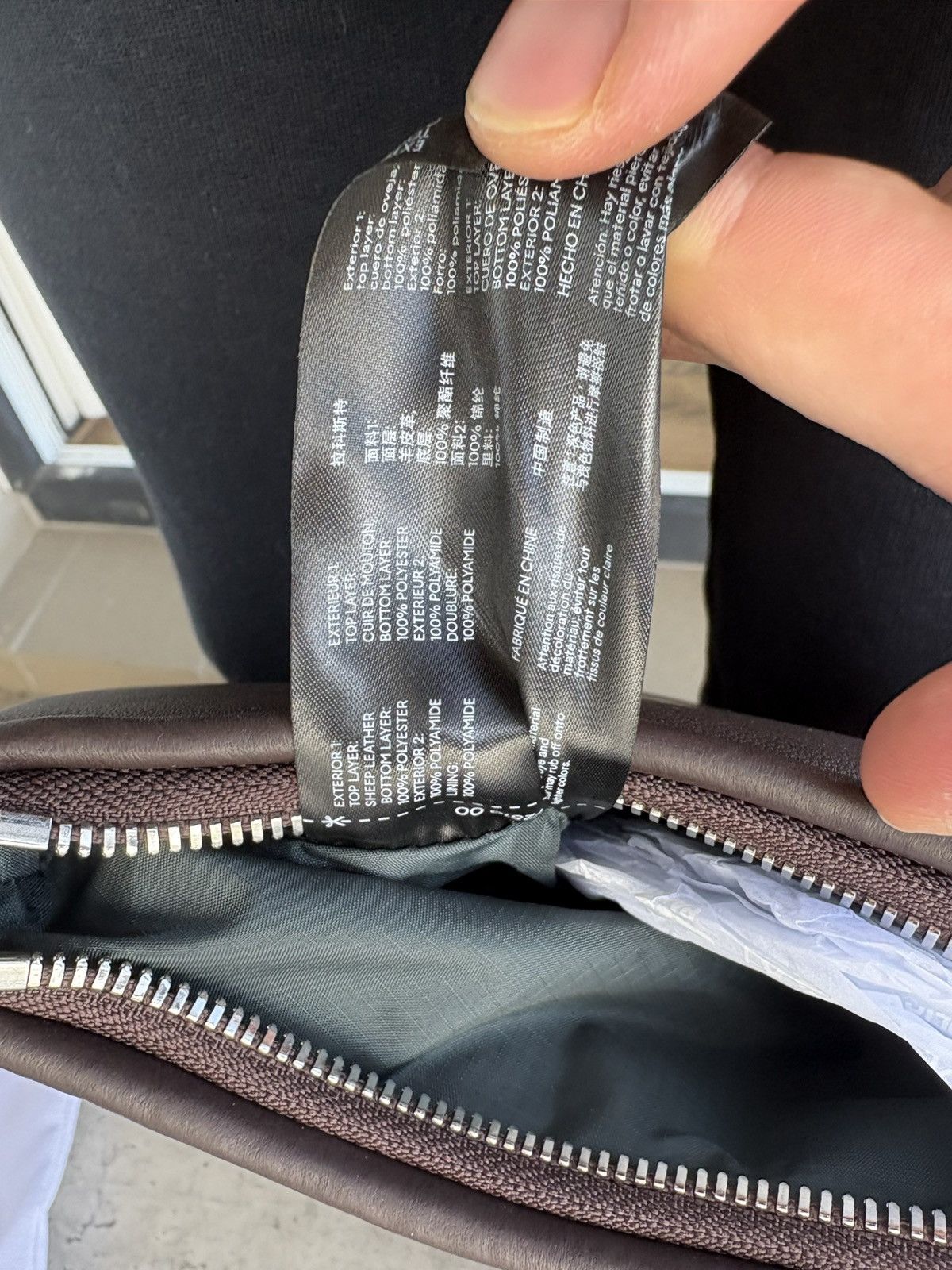 Lacoste Lacoste S LENGLEN BAG Coffee Bean Size ONE SIZE - 9 Thumbnail