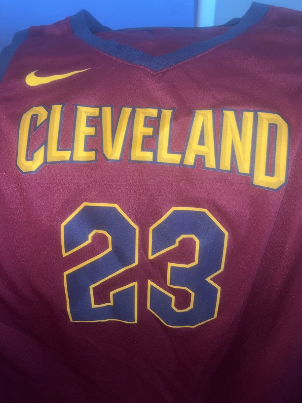 Nike Nike NBA Dri-Fit Cleveland Cavaliers #23 LeBron James Jersey Size US XXL / EU 58 / 5 - 2 Thumbnail