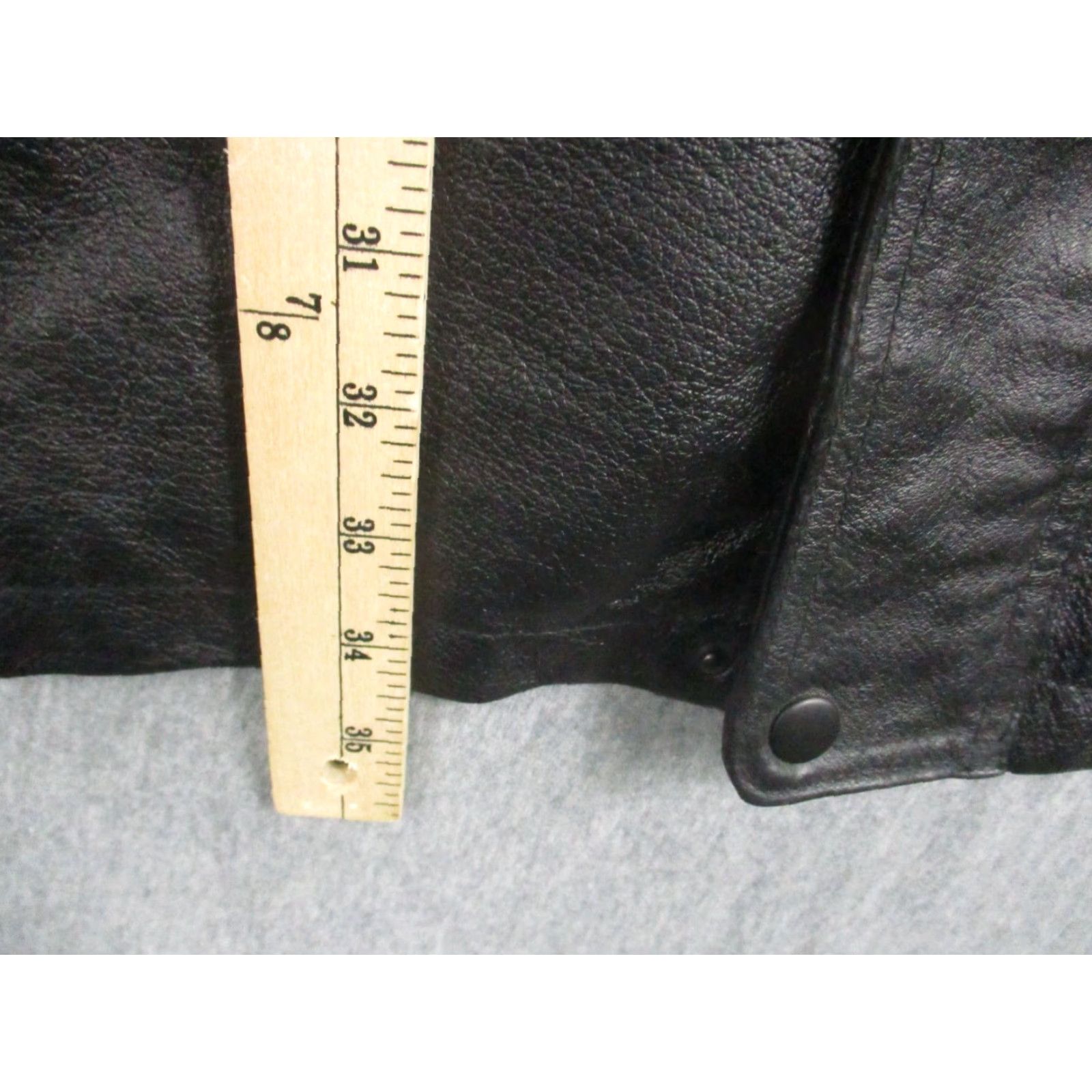 Vintage VINTAGE Wilda Genuine Leather Jacket XL Heavy Duty Lined Black Size US XL / EU 56 / 4 - 5 Thumbnail
