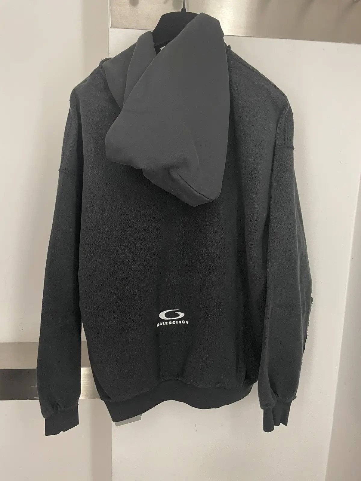 Balenciaga Loop Sports Icon Inside-Out Hoodie Size US S / EU 44-46 / 1 - 2 Thumbnail