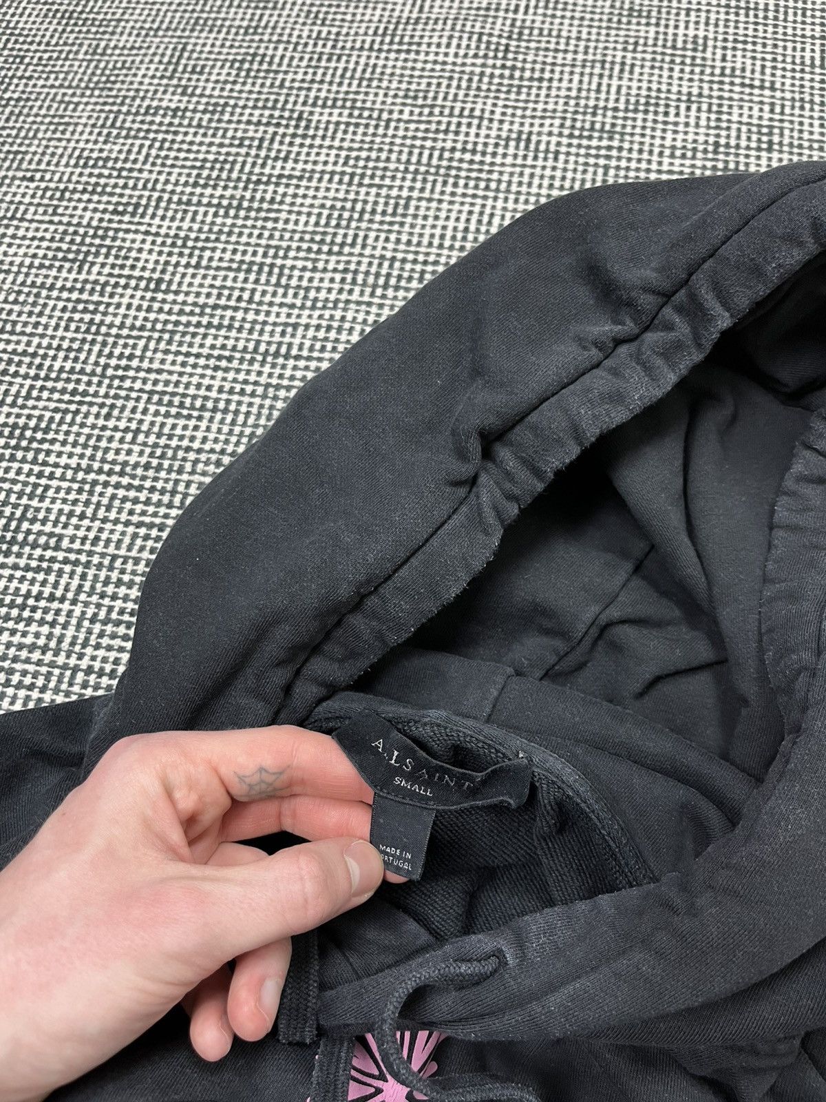Allsaints Allsaints dimension oth 23 oversized faded hoodie Size US S / EU 44-46 / 1 - 3 Thumbnail