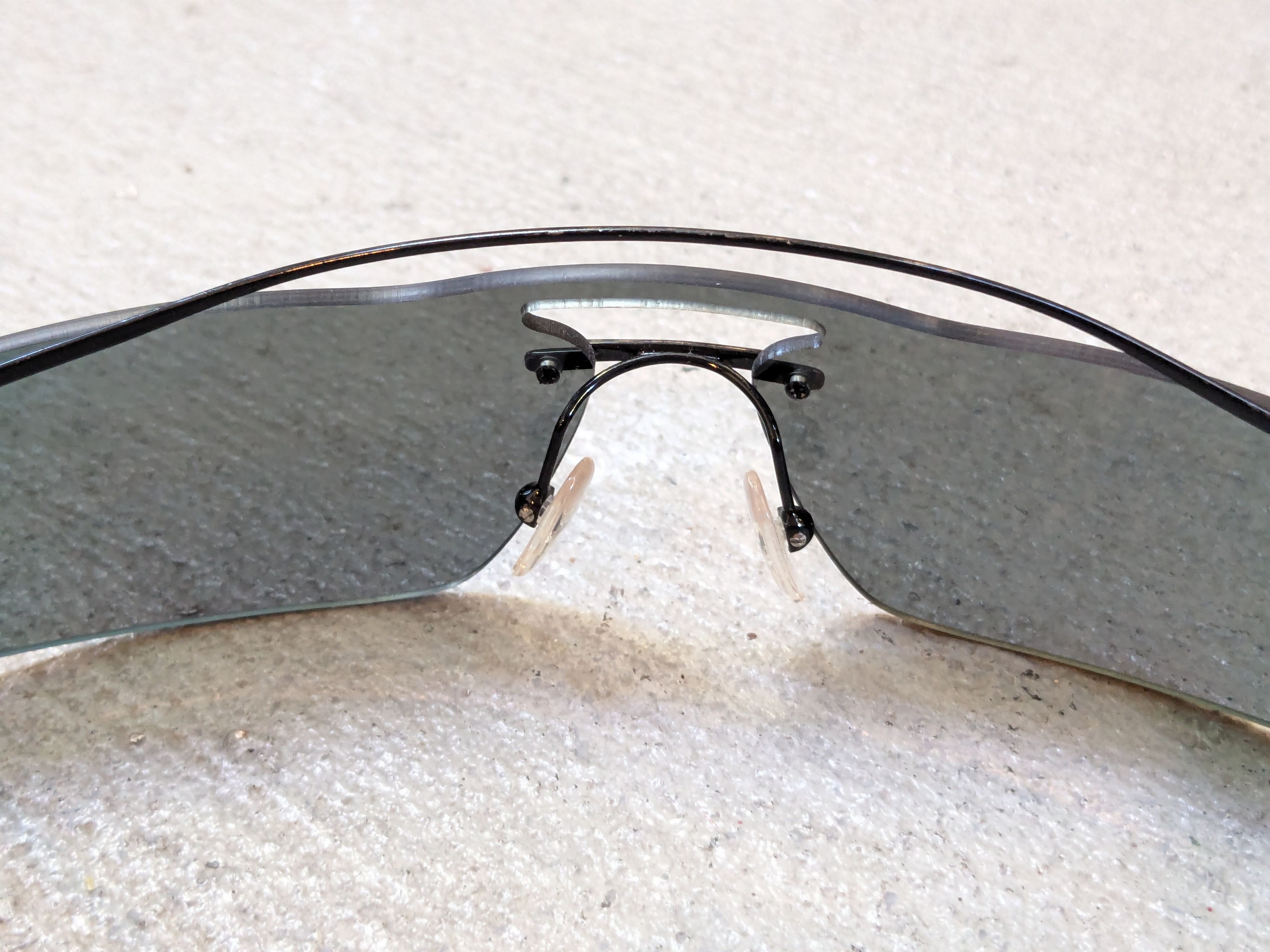 Prada Prada Sunglasses SPR61V Rainbow Mirrored Wire Rimless Size ONE SIZE - 10 Thumbnail