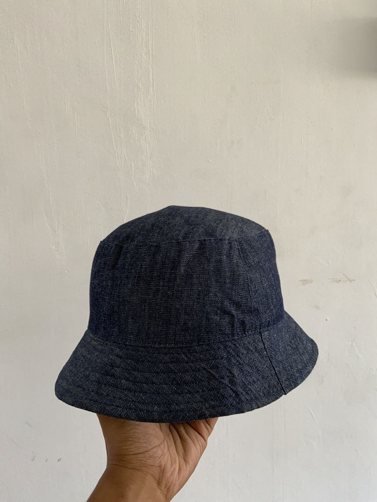 Japanese Brand Reversible Denim Designer inspired Burberry Hat Size ONE SIZE - 2 Thumbnail